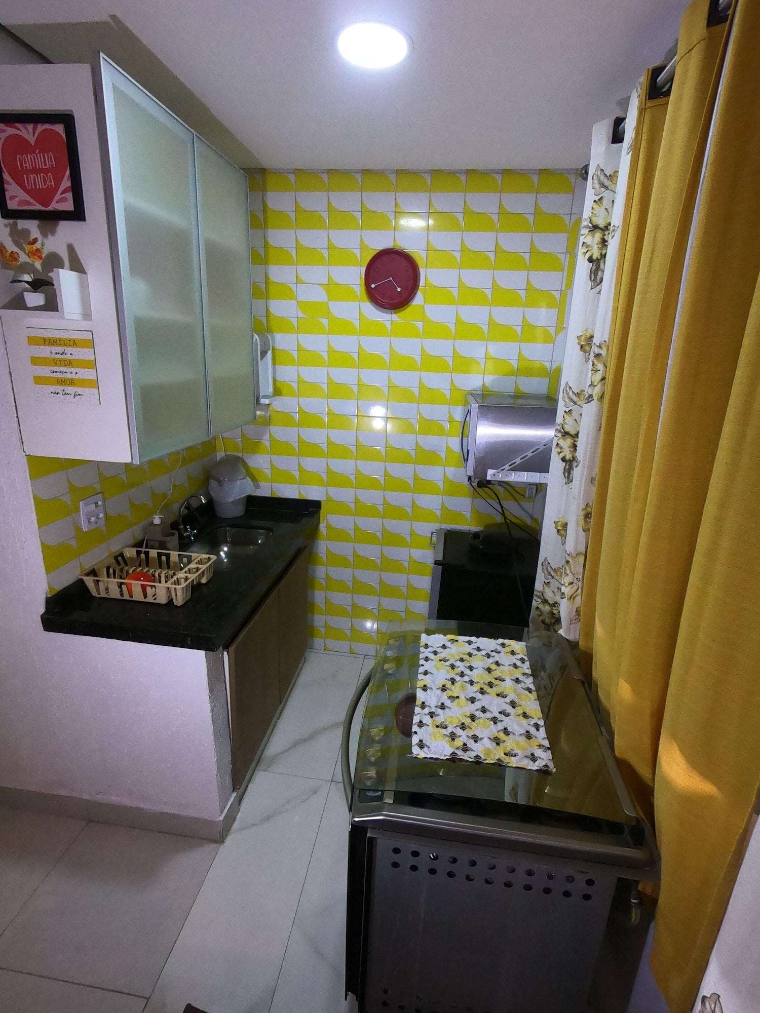 Equipamiento de Habitación Pousada Ideal Guarujá Estúdios & Quartos
