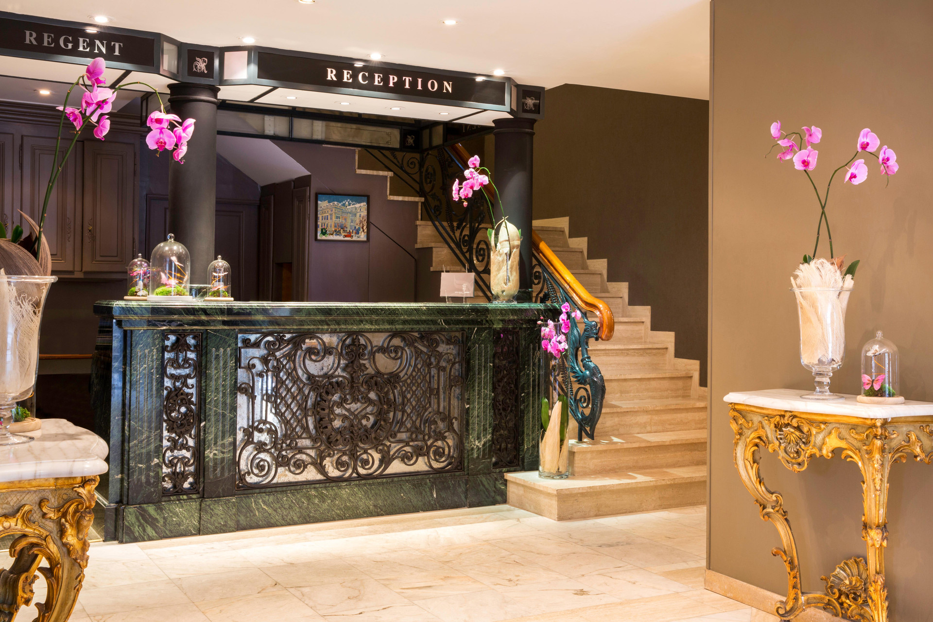 Vista Lobby Hôtel Régent Contades