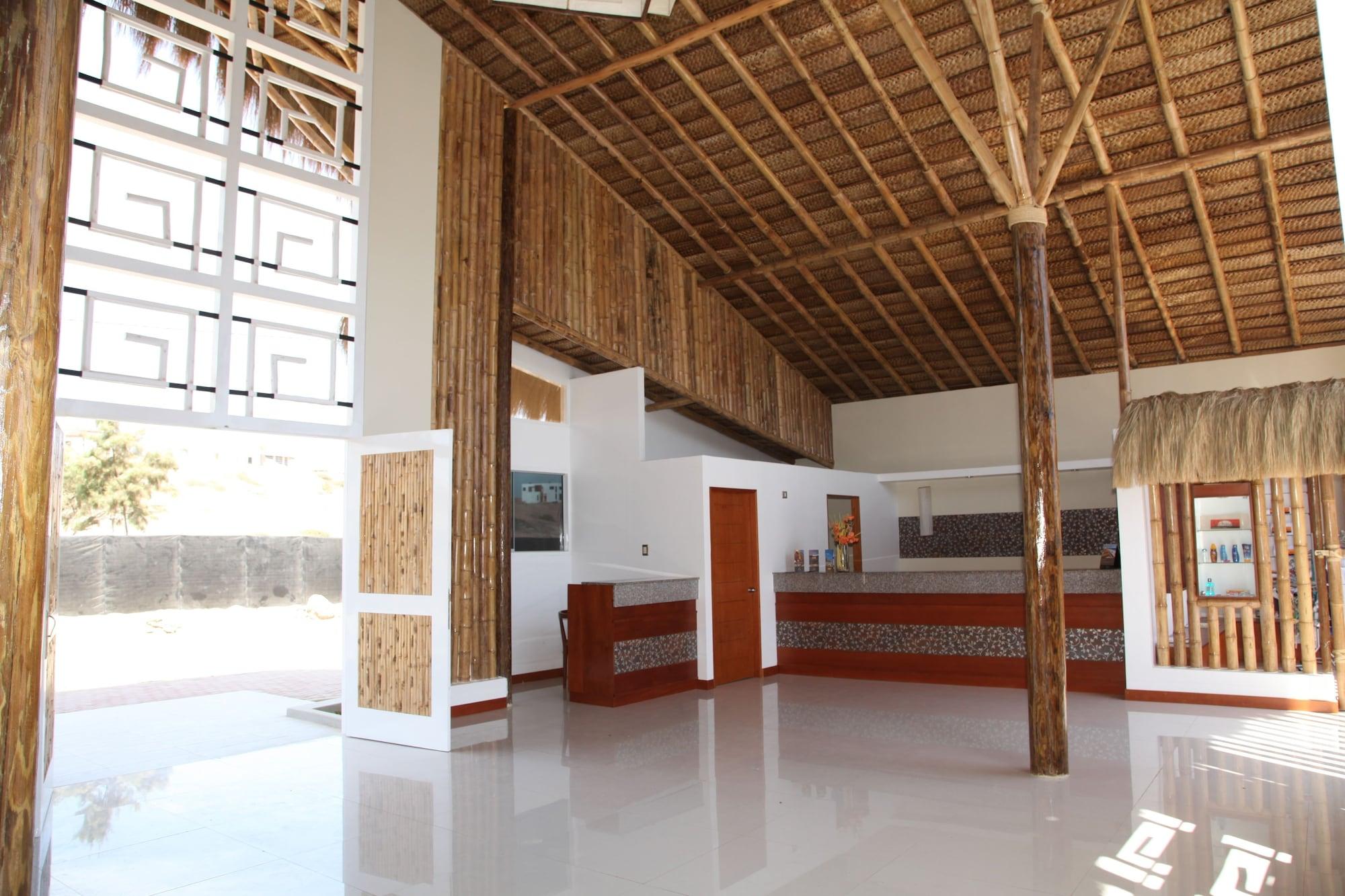 Vista Lobby Aranwa Vichayito Bungalows & Carpas