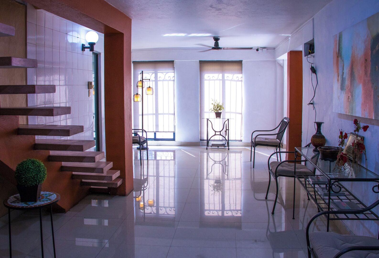 Vista Lobby Hotel Posada del Ángel