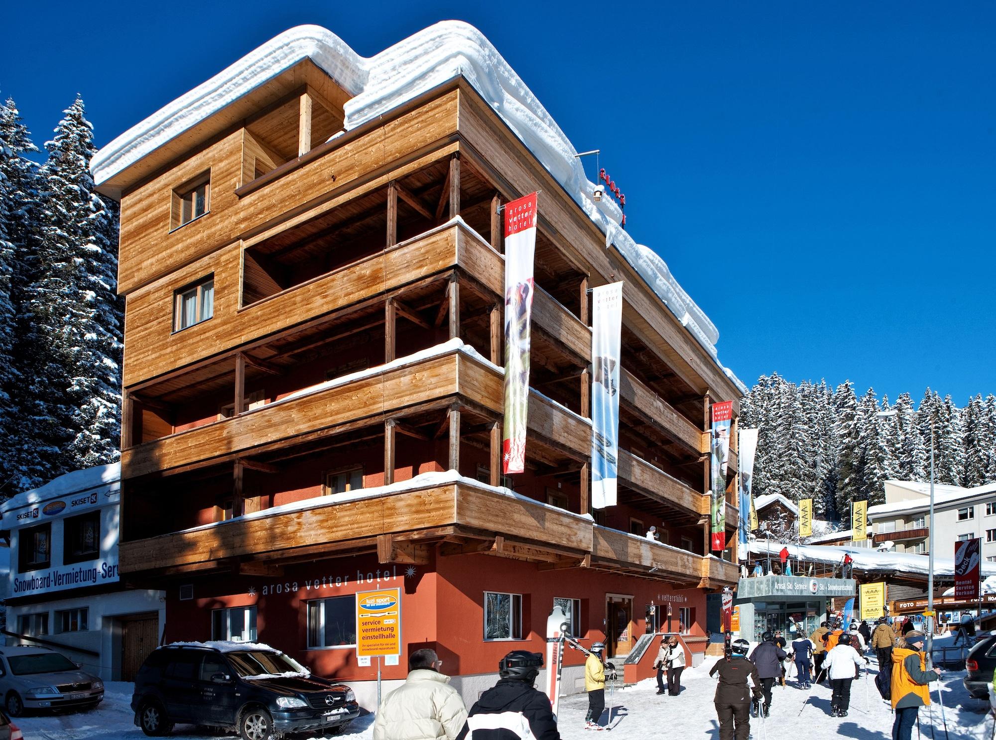 Vista Exterior Arosa Vetter Hotel