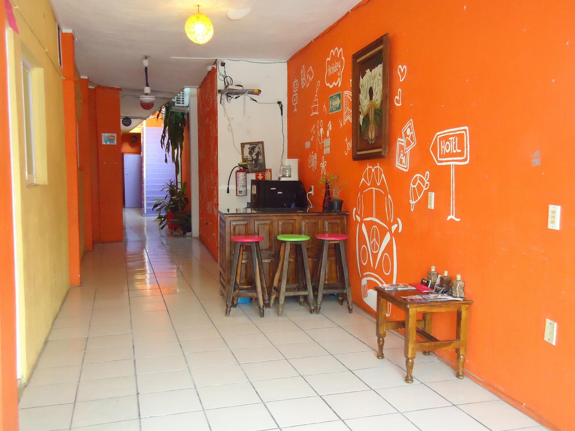 Vista Lobby Casa Mexicana Barra de Navidad