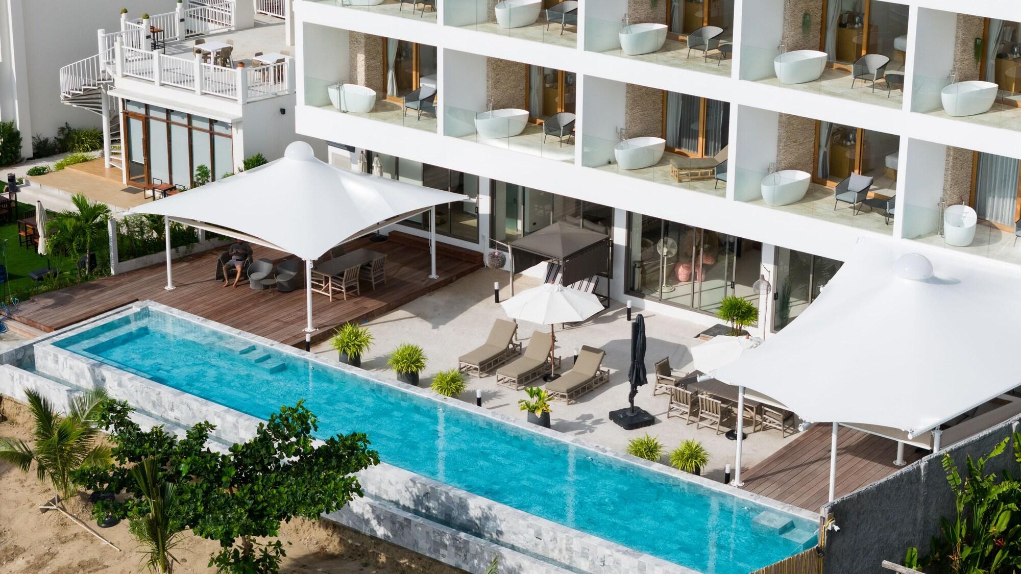 Vista Exterior Elite Atoll Beachfront Hotel