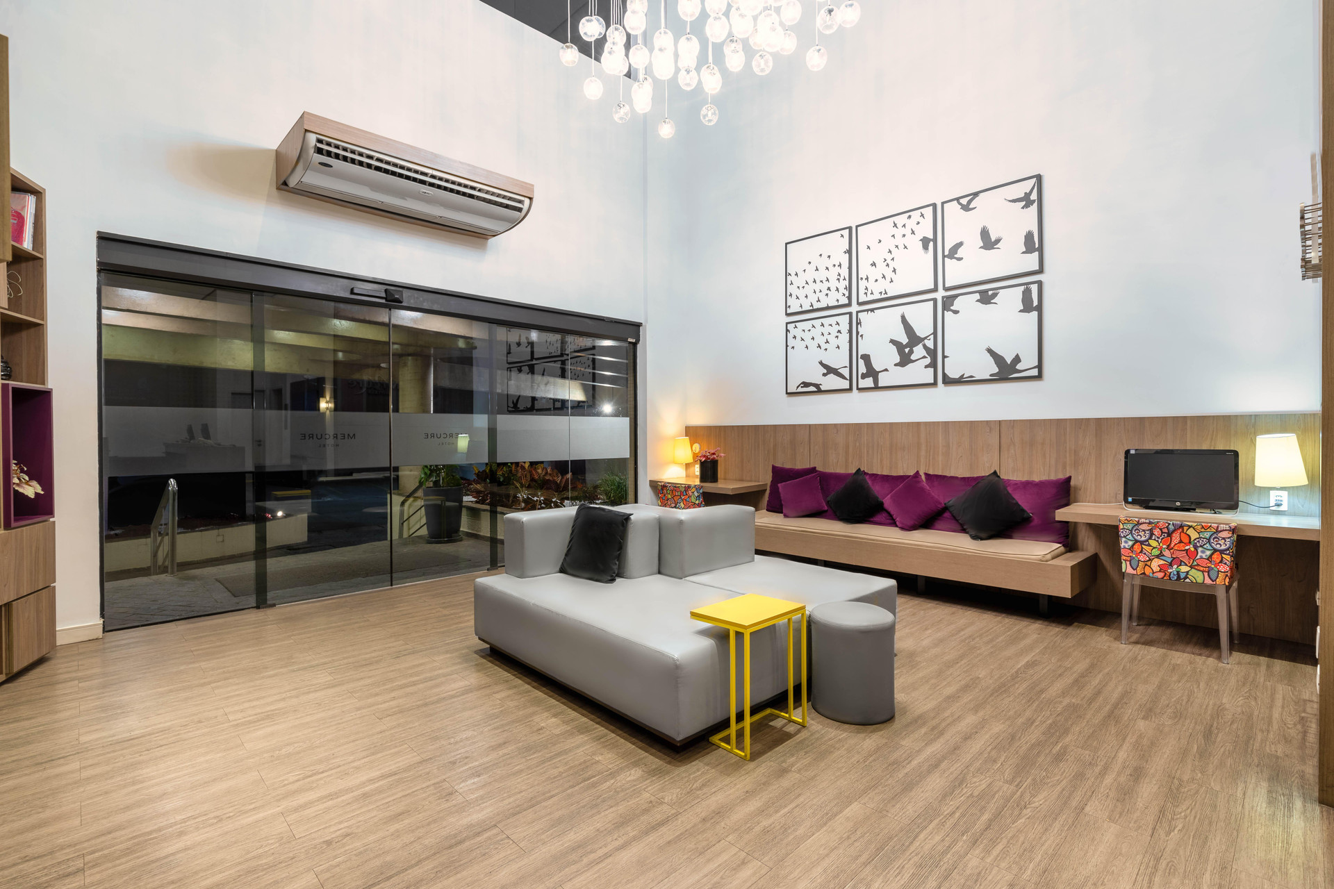 Vista Lobby Mercure Sao Paulo Moema Hotel