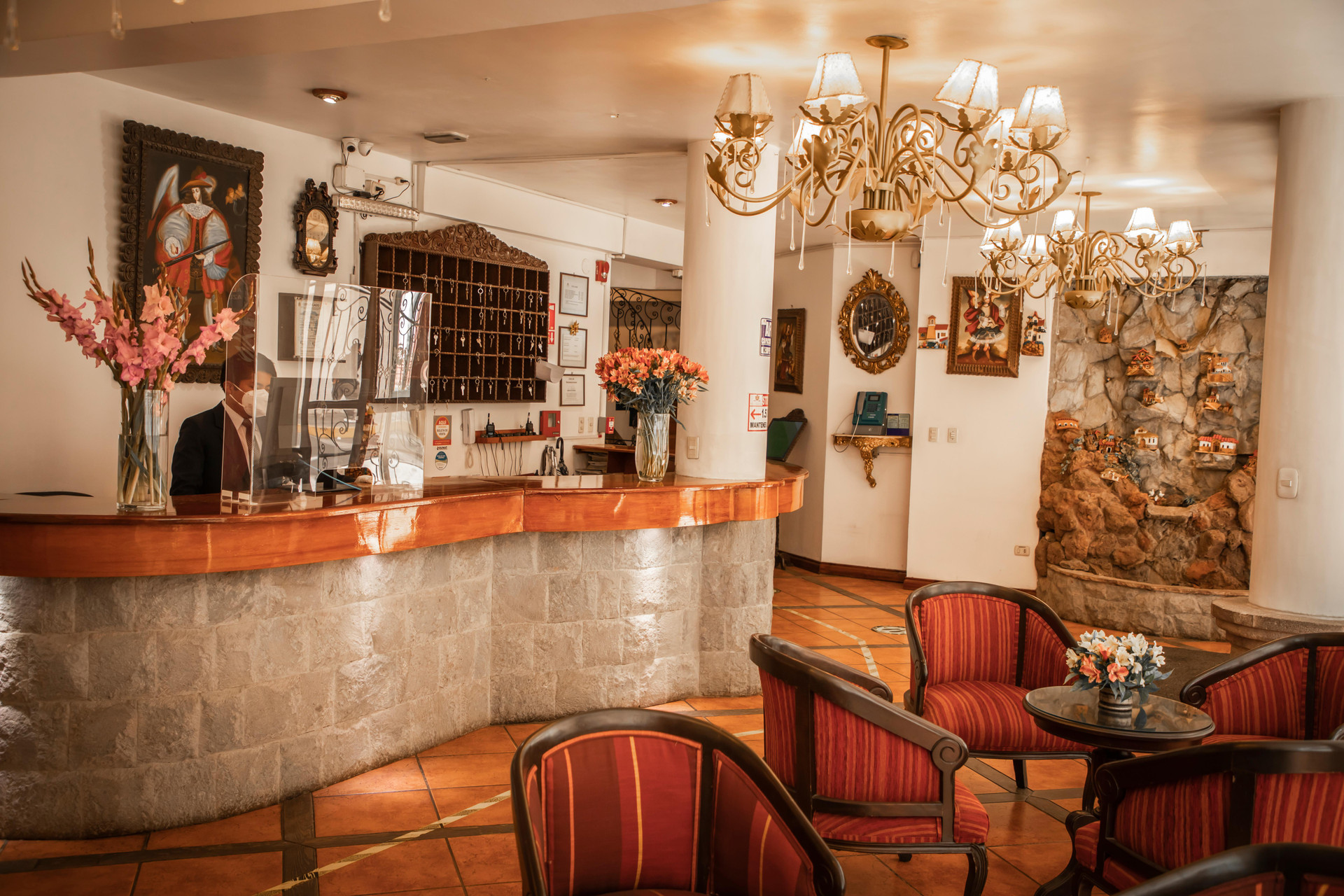 Vista Lobby Hacienda Puno