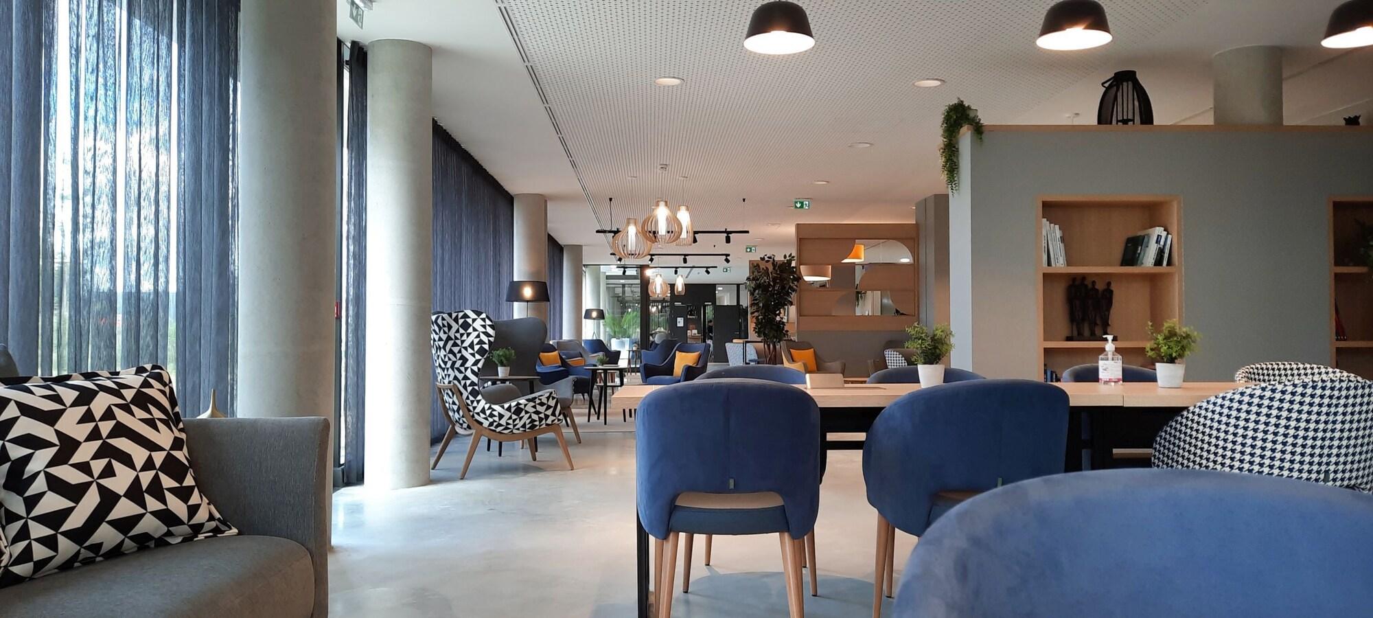 Vista Lobby Appart Hotel Odalys City Toulouse Blagnac Aéroport