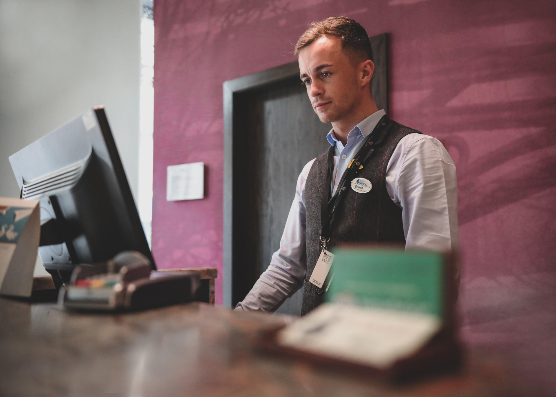 Vista Lobby Hotel Indigo Glasgow by IHG