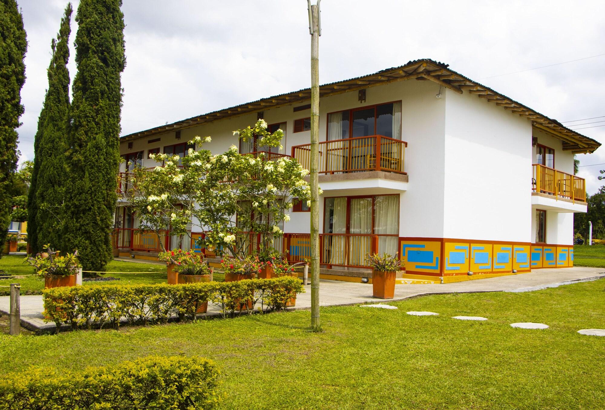 Vista Exterior Hotel Campestre La Aldea