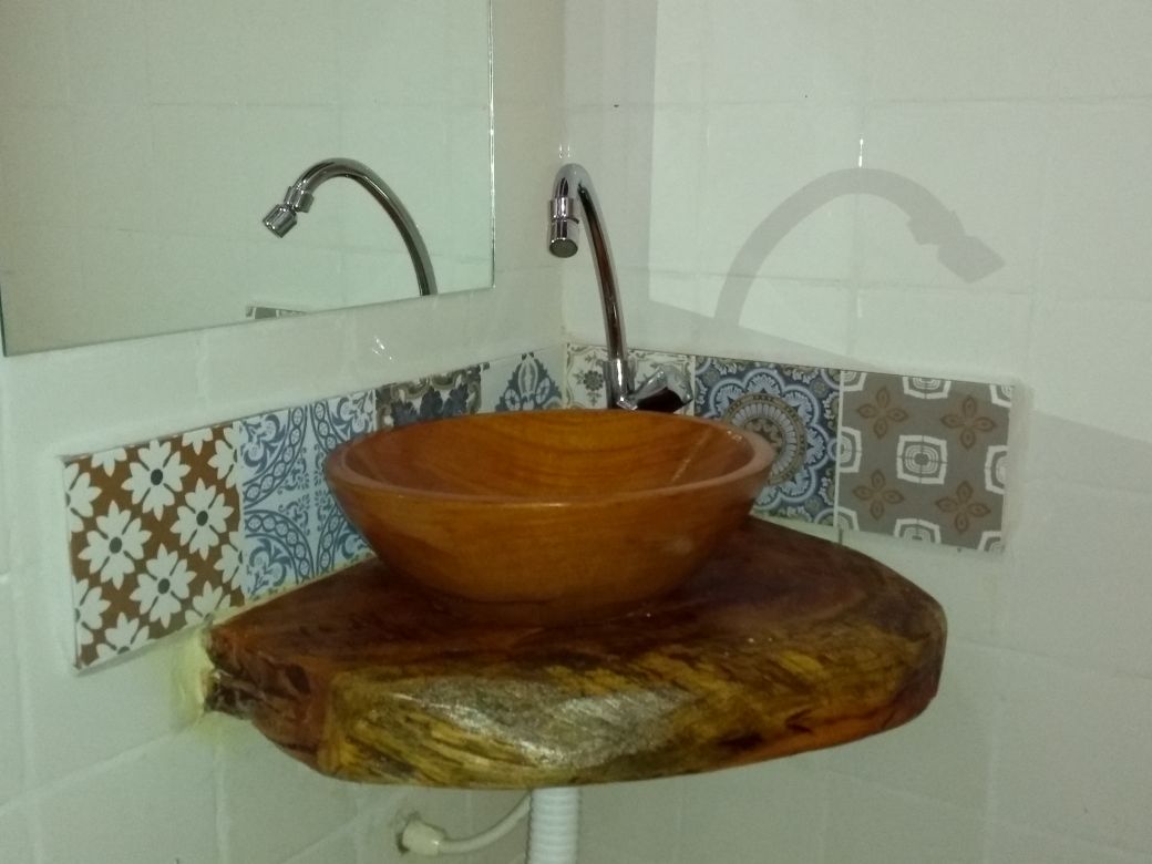 Baño Pousada Vila Bela
