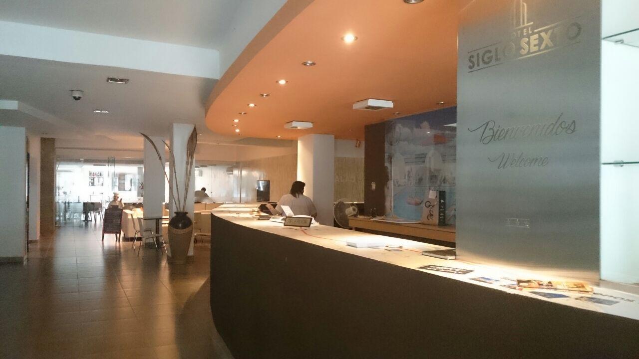Vista Lobby Hotel Siglo Sexto