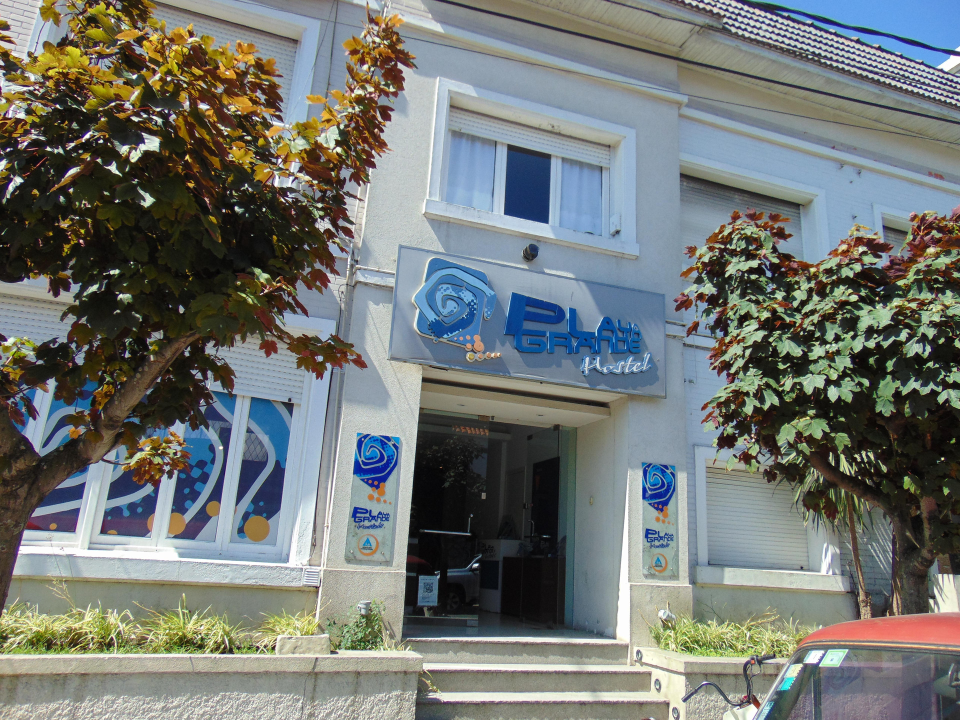 Vista Exterior Hostel Playa Grande