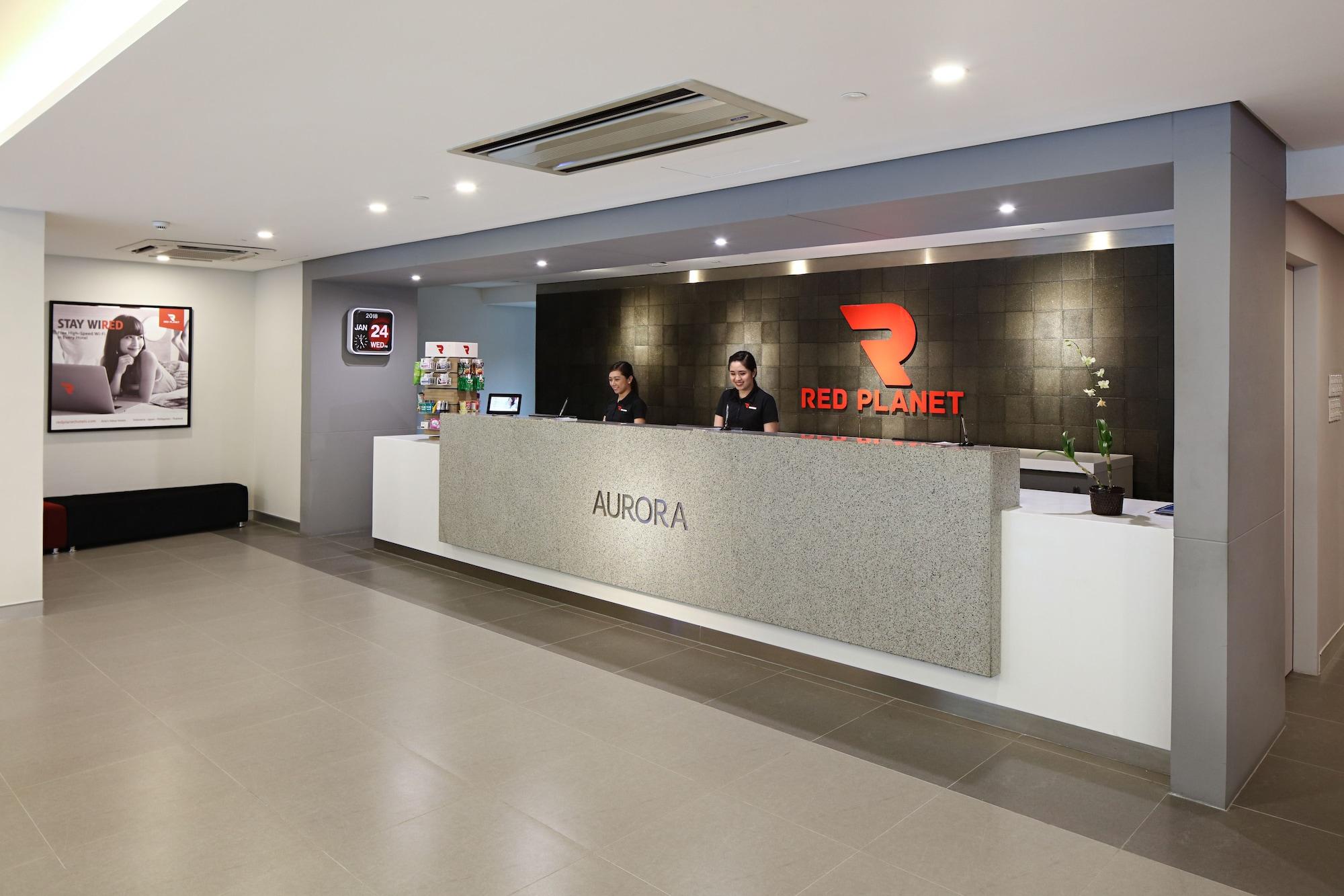 Vista Lobby Red Planet Cubao Aurora Boulevard