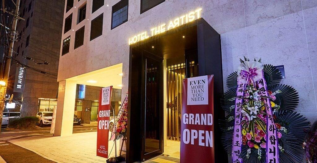 Vista Exterior Hotel The Artist Yeoksam