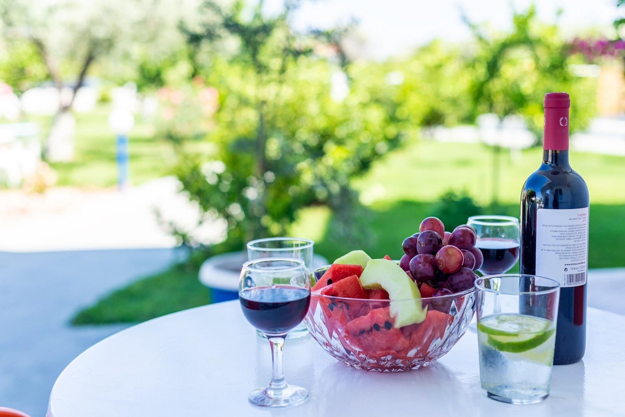 Vista Exterior Villa Maroula