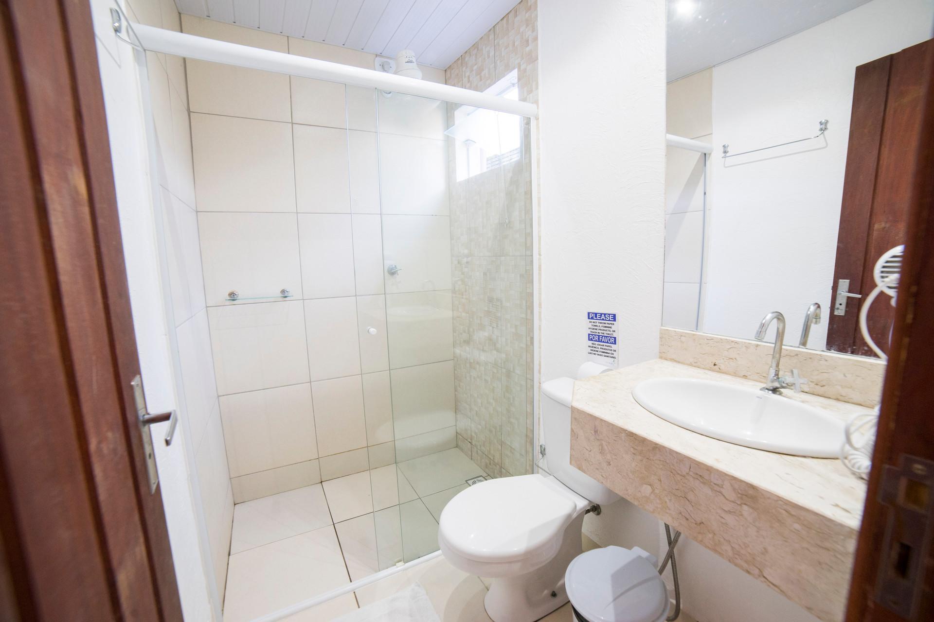 Baño Pousada Muito Bonito