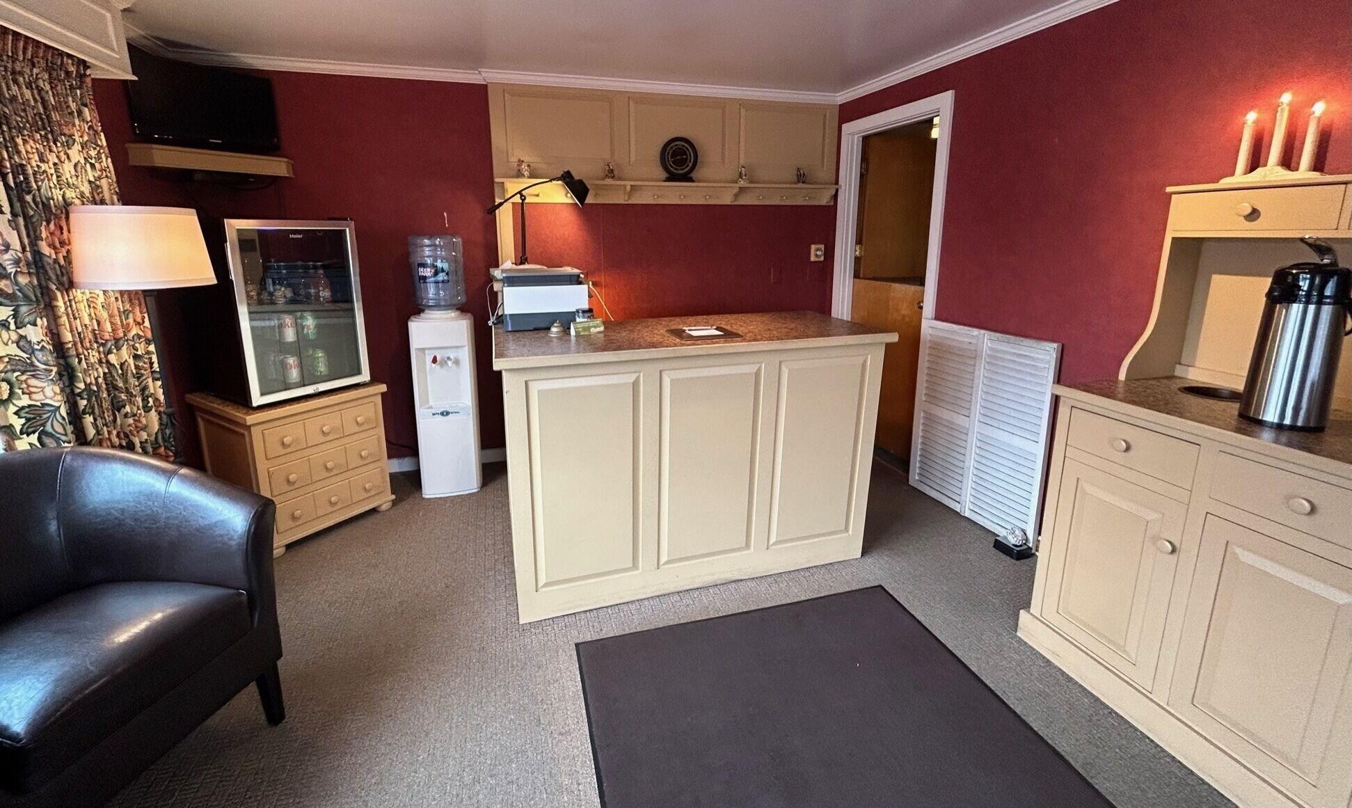 Vista Lobby The Stevens Motel