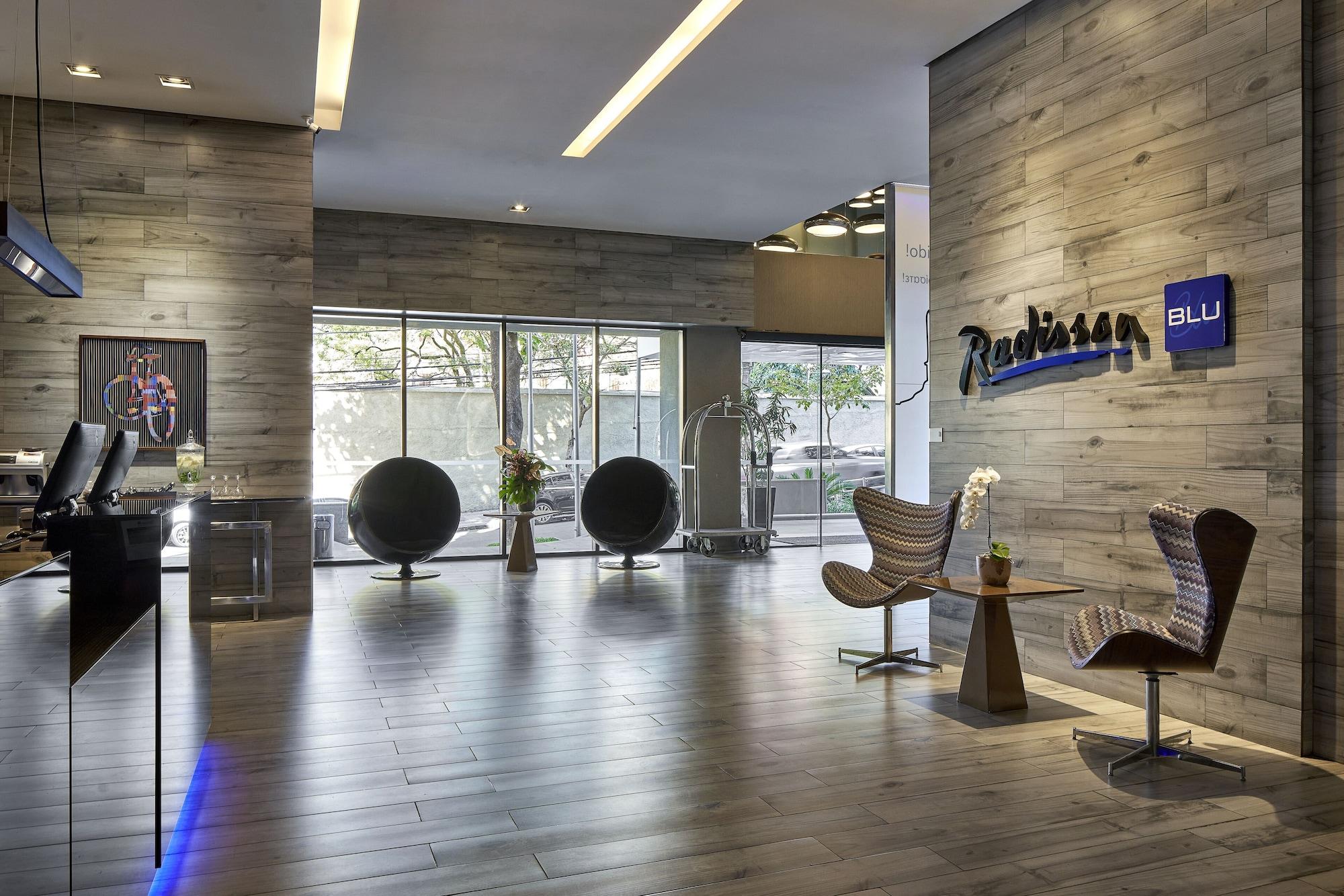 Vista Lobby Radisson Blu Belo Horizonte, Savassi