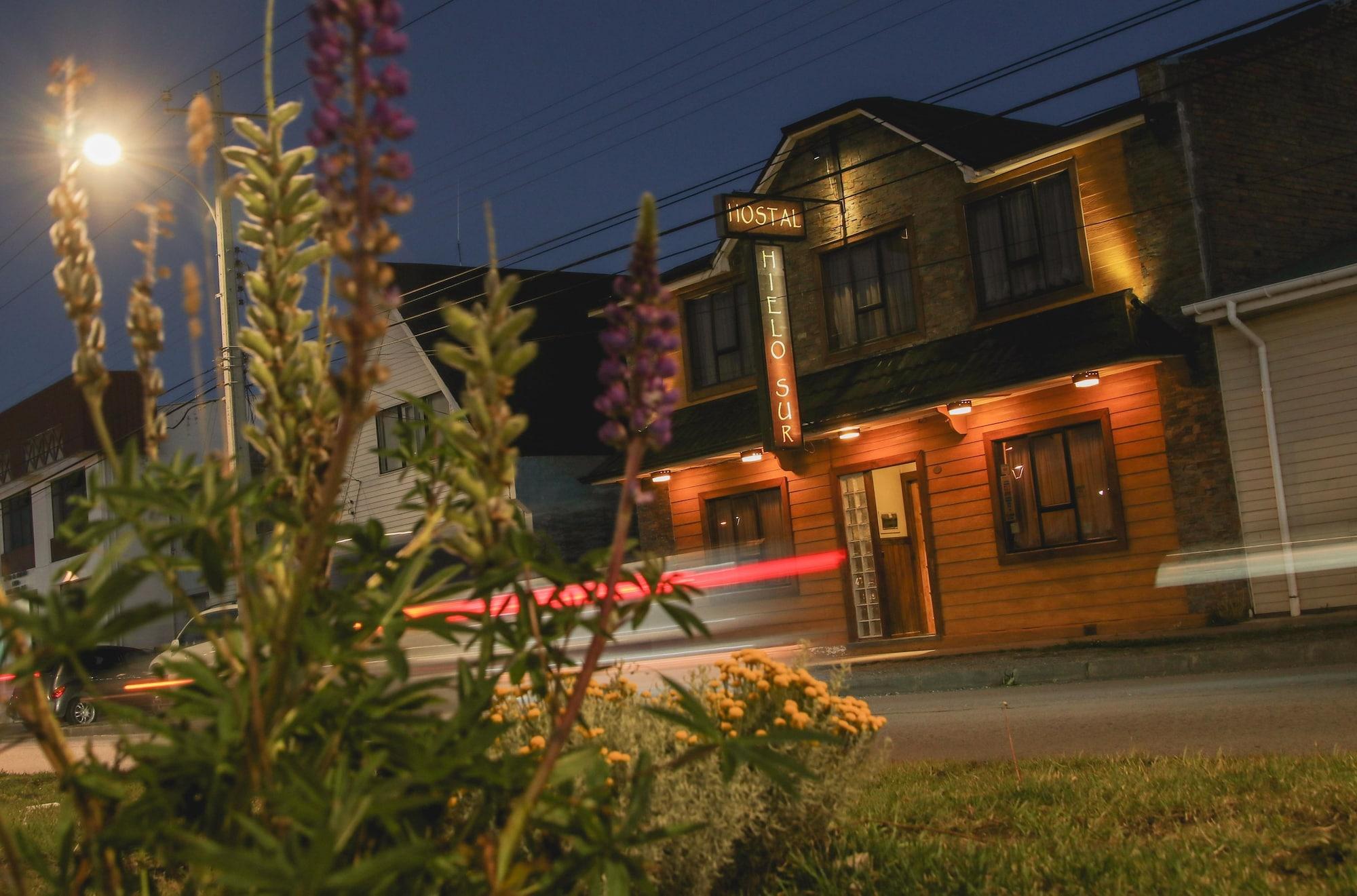 Vista Exterior Hostal Hielo Sur