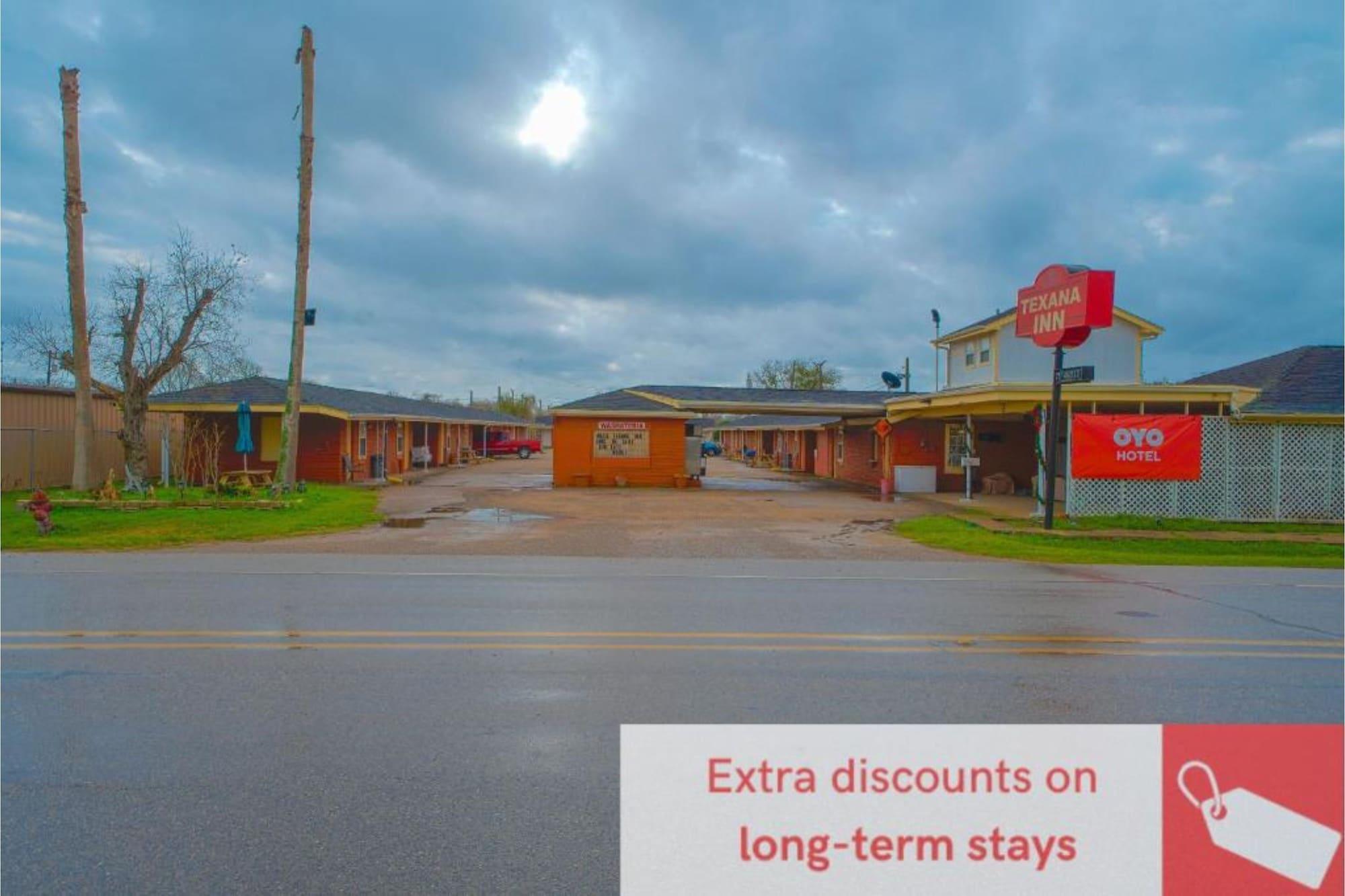 Vista Exterior Texana Inn Edna By OYO