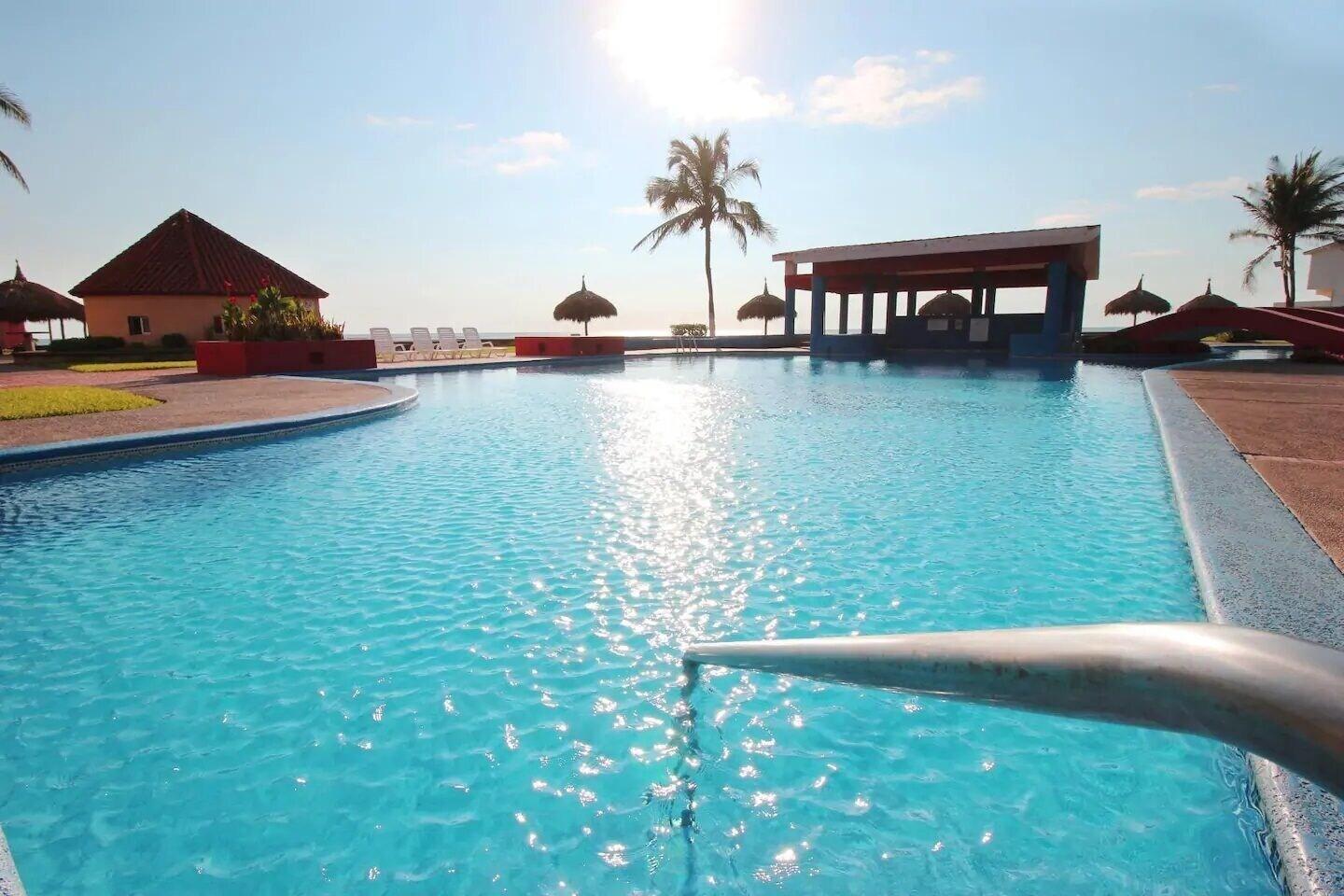 Vista Piscina Casas RDM