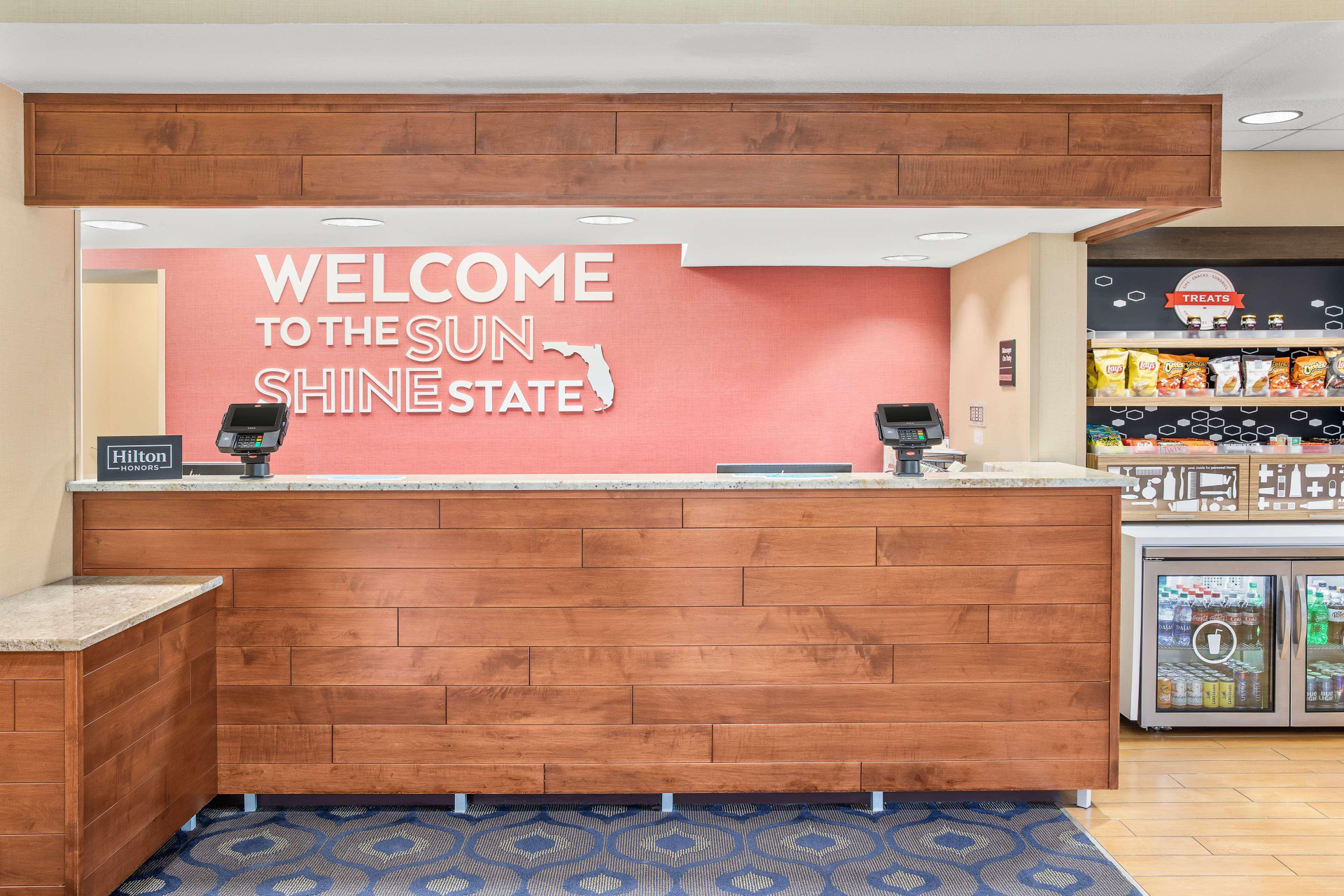 Vista Lobby Hampton Inn Debary/Deltona