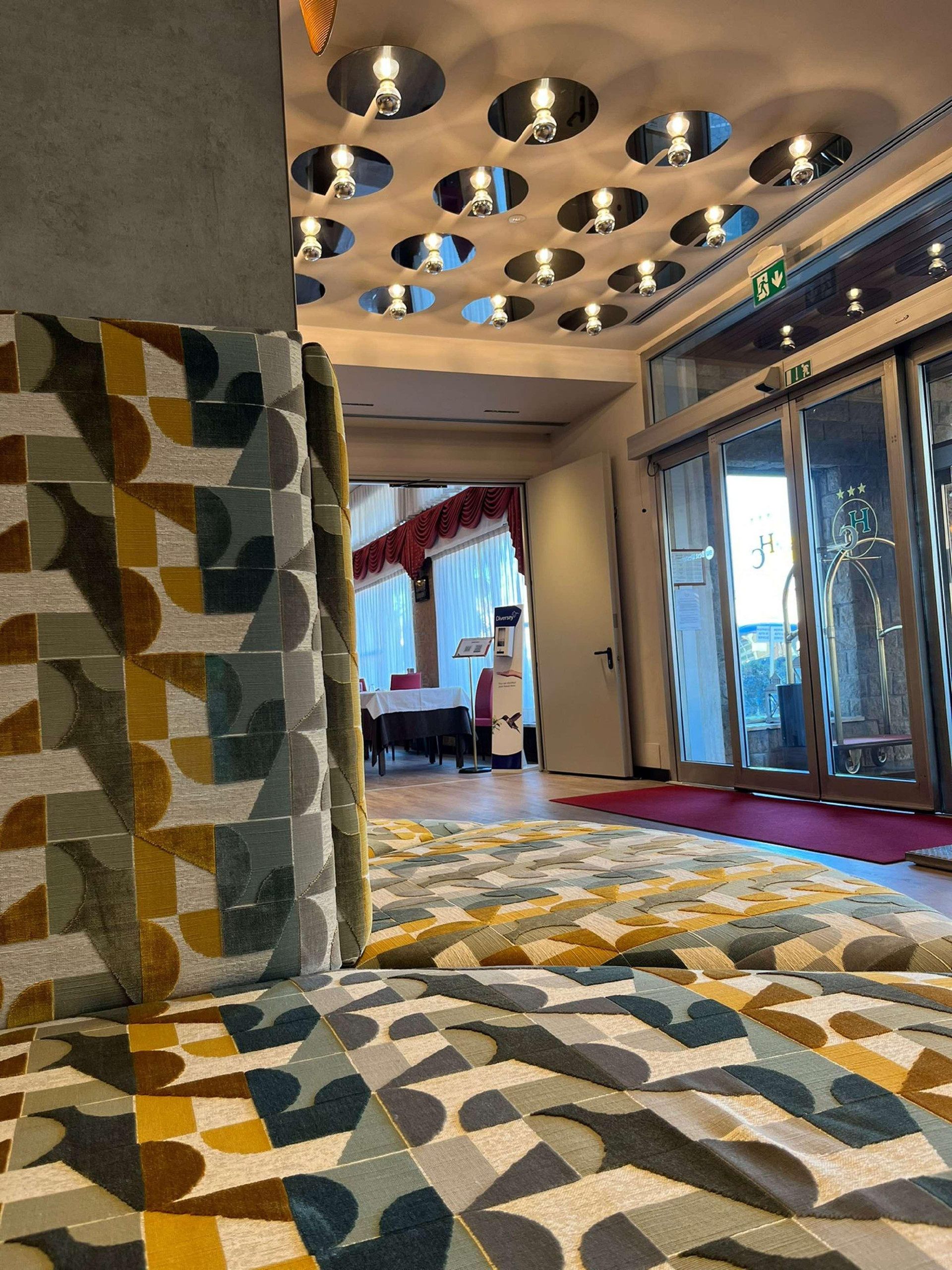 Vista Lobby Best Western Hotel Cristallo