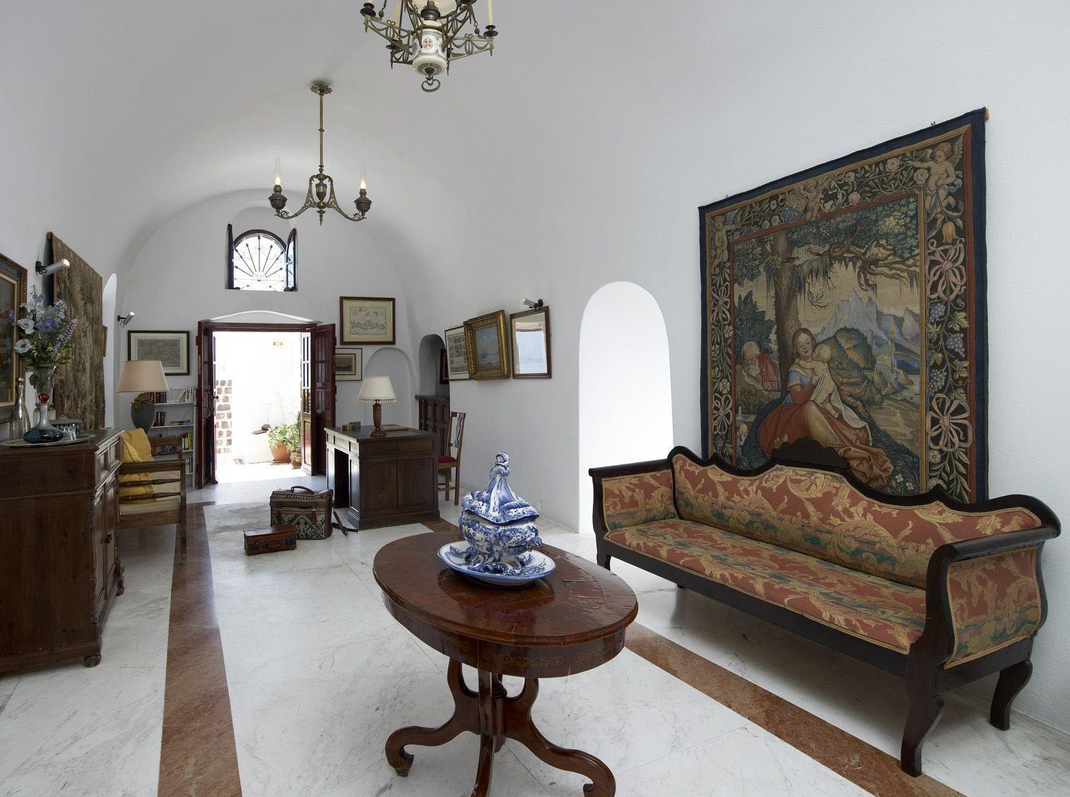 Vista Lobby Aigialos Luxury Traditional Settlement