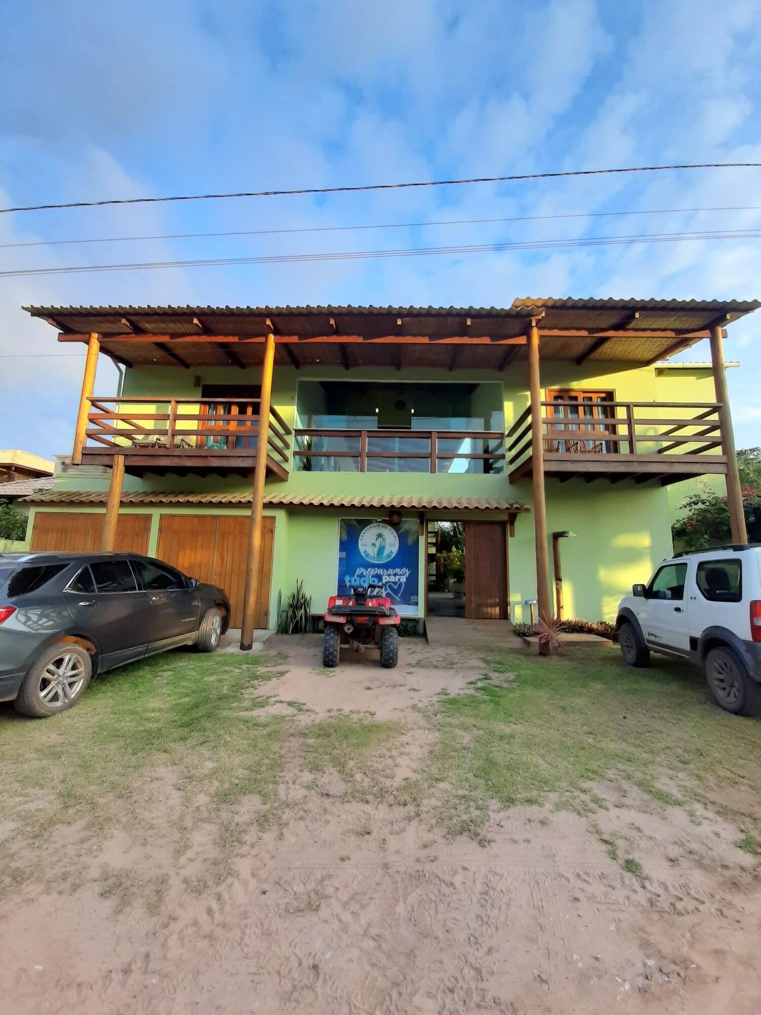 Vista Exterior Pousada Cantinho de taipu