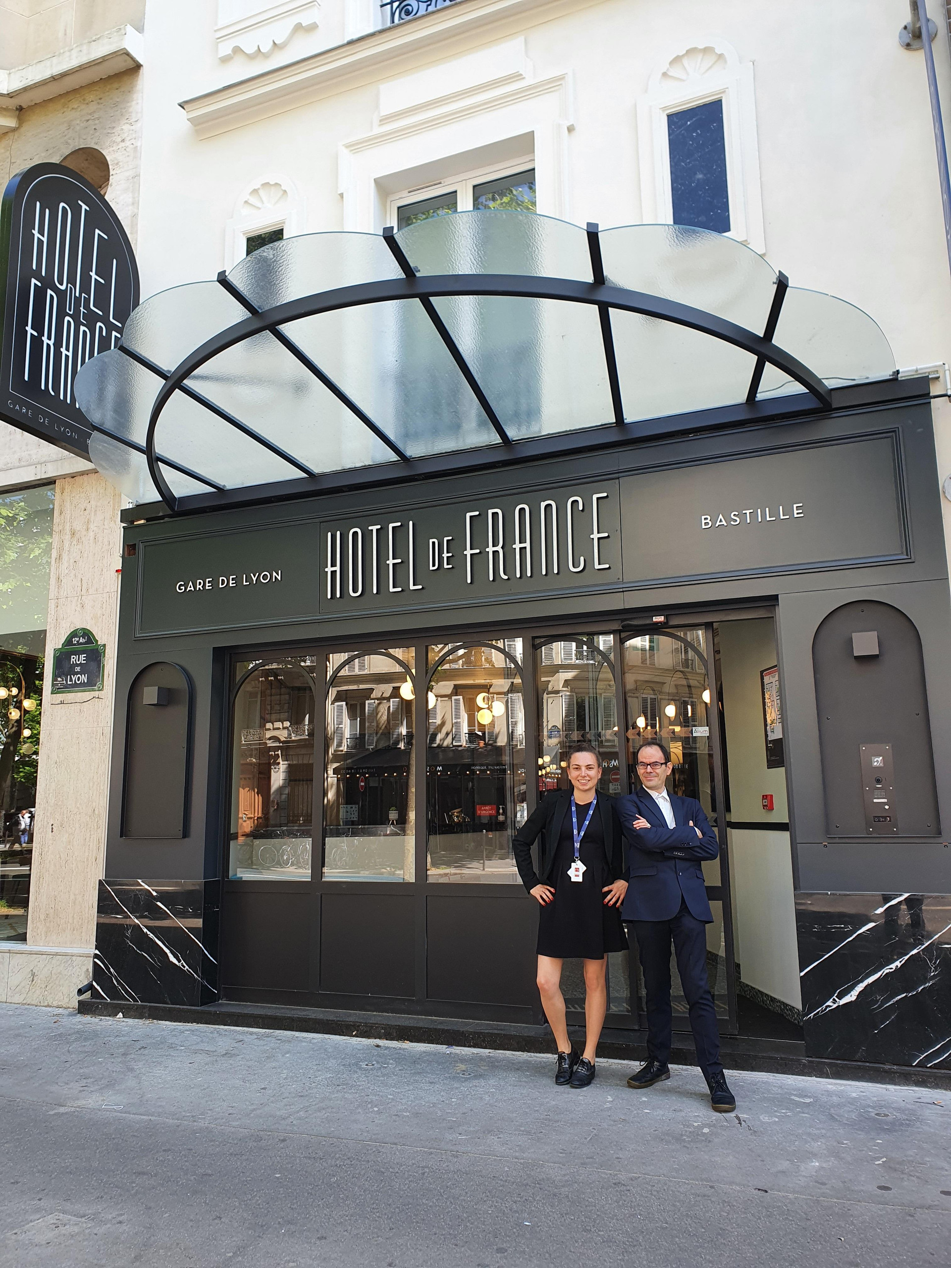 Vista Exterior Hotel de France Gare de Lyon Bastille