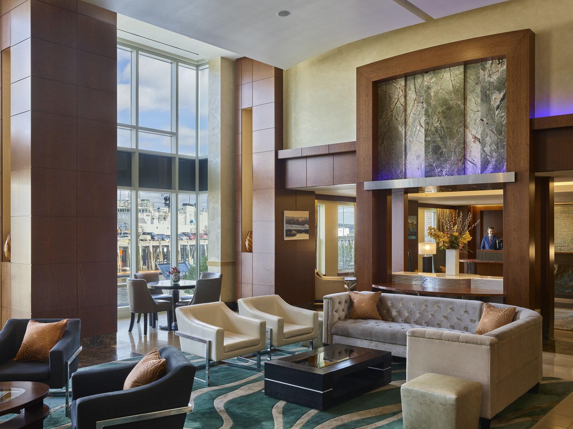 Vista Lobby Battery Wharf Hotel, Boston Waterfront