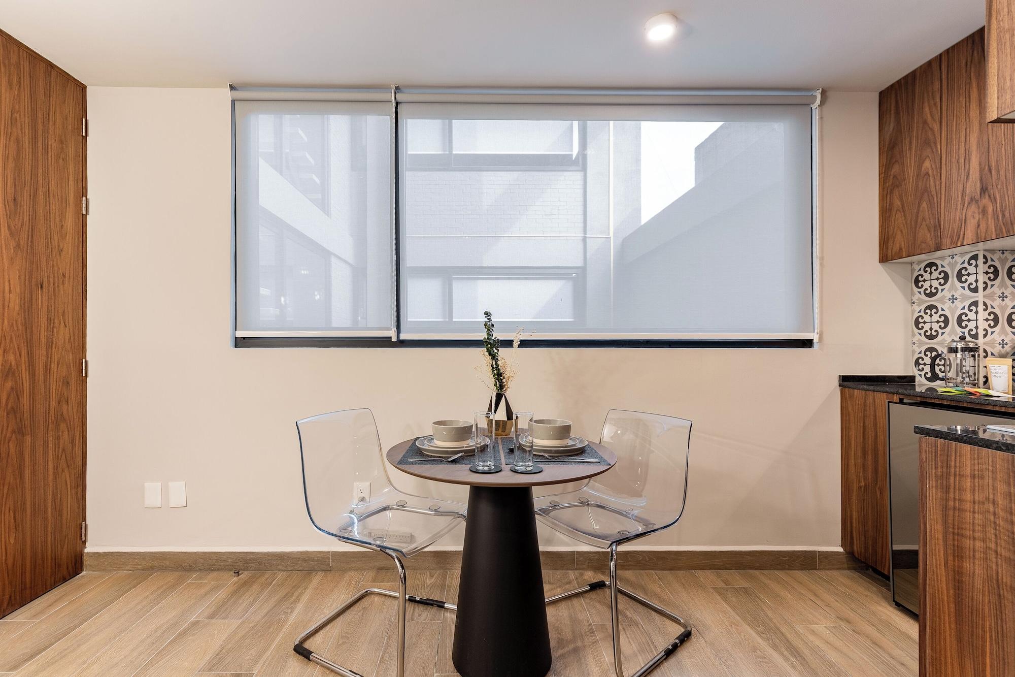 Restaurant Roma Norte Trendy Apartments by VIATO