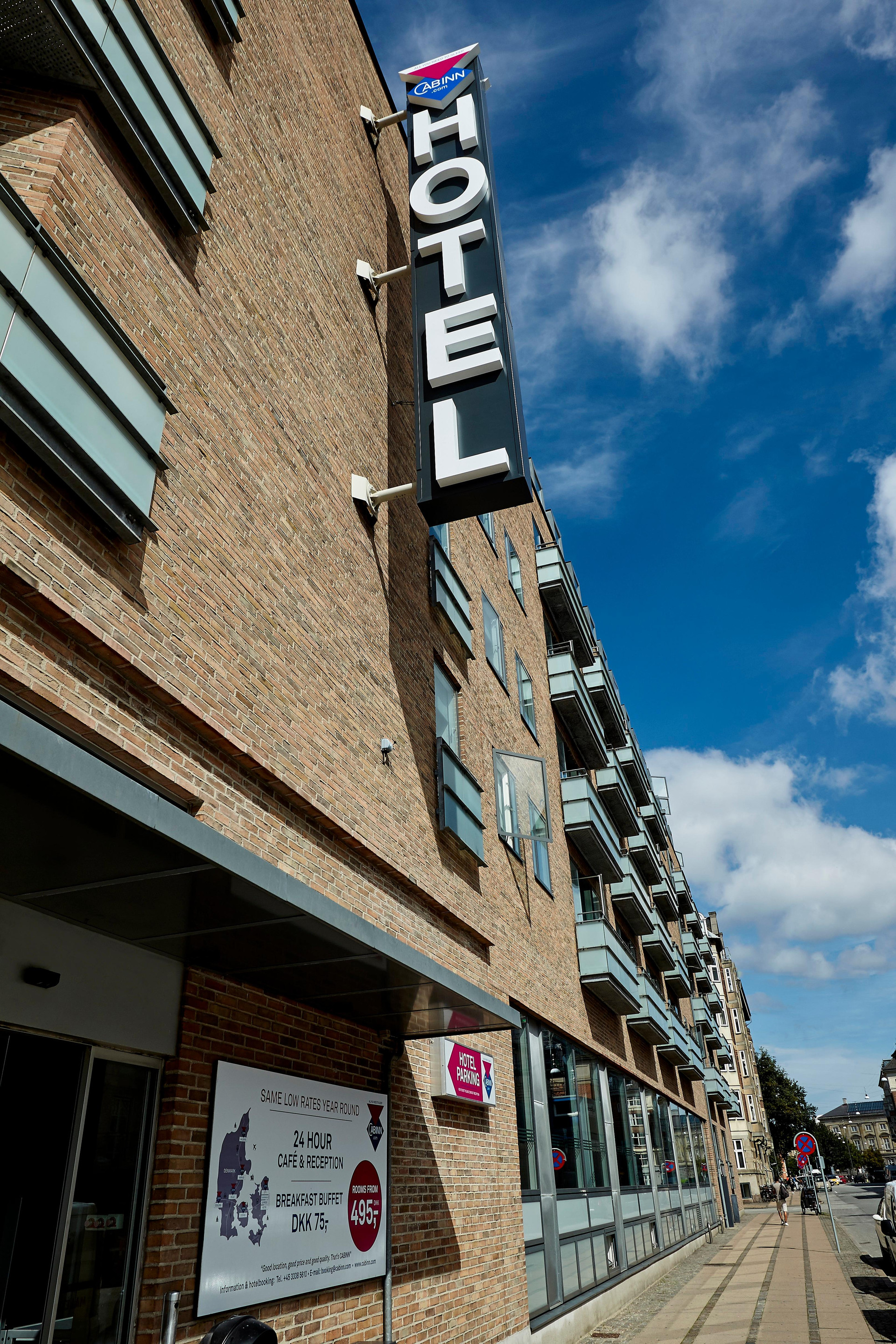 Vista Exterior CABINN City Hotel