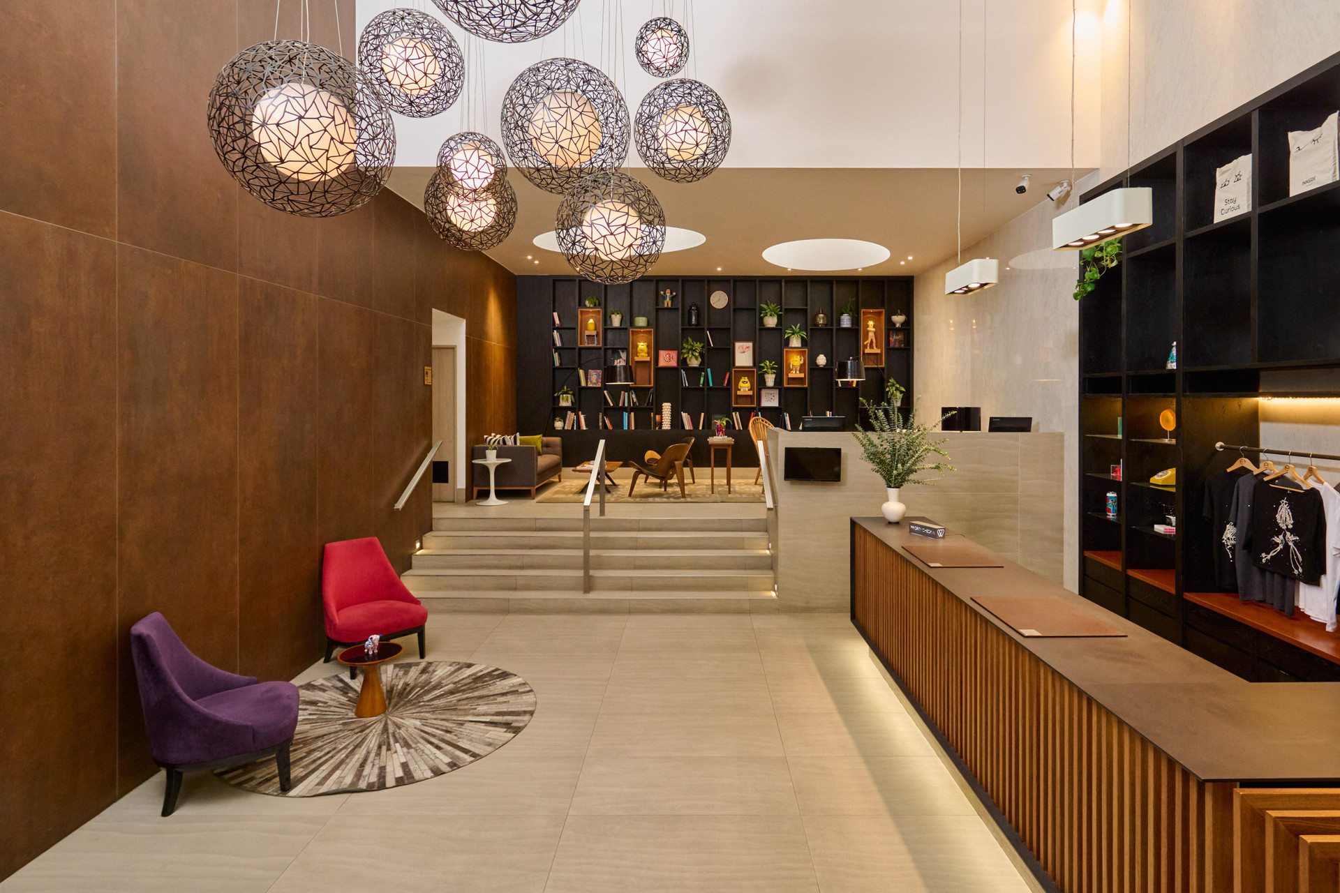Vista Lobby INNSIDE Lima Miraflores