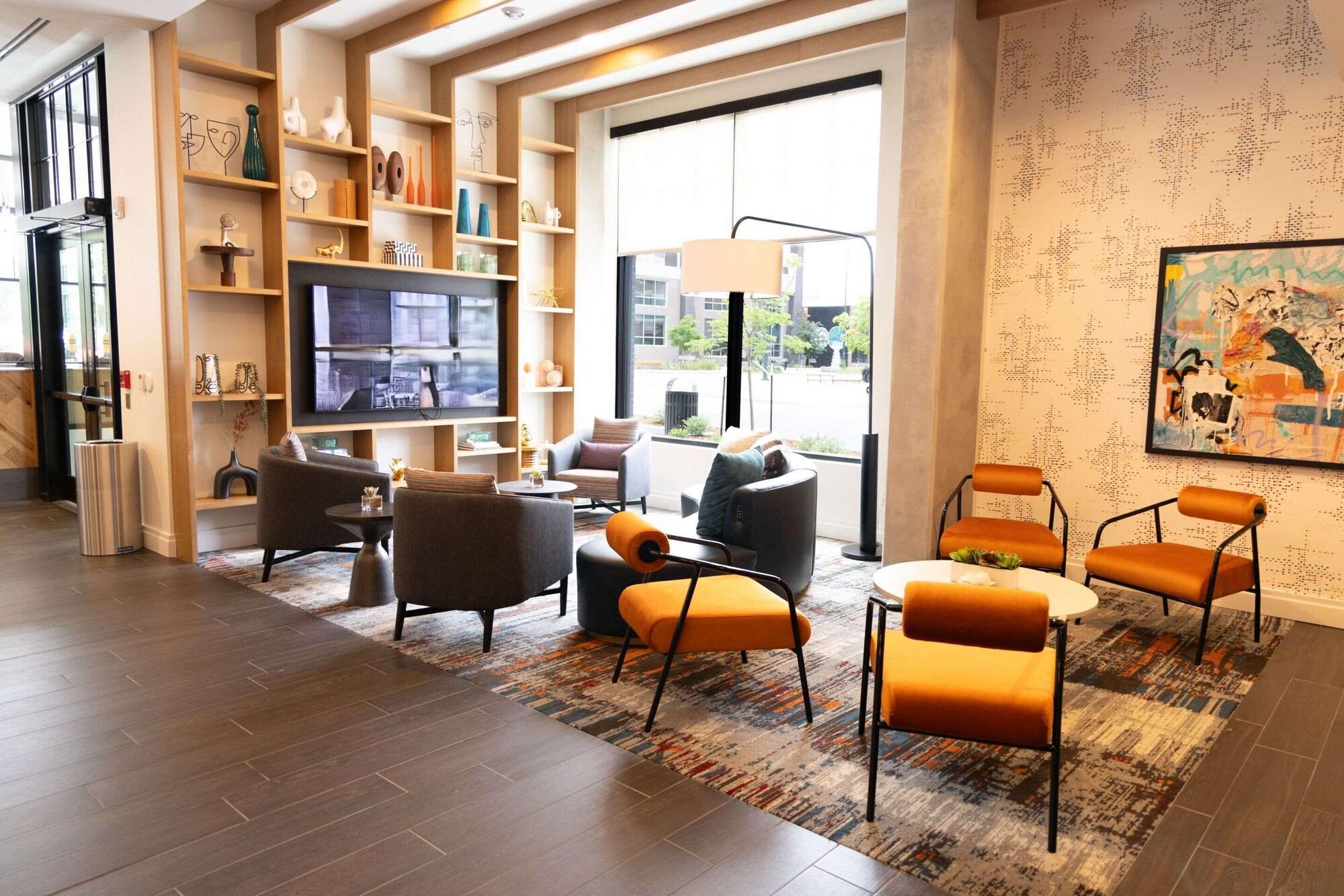 Vista Lobby Cambria Hotel Denver Downtown RiNo
