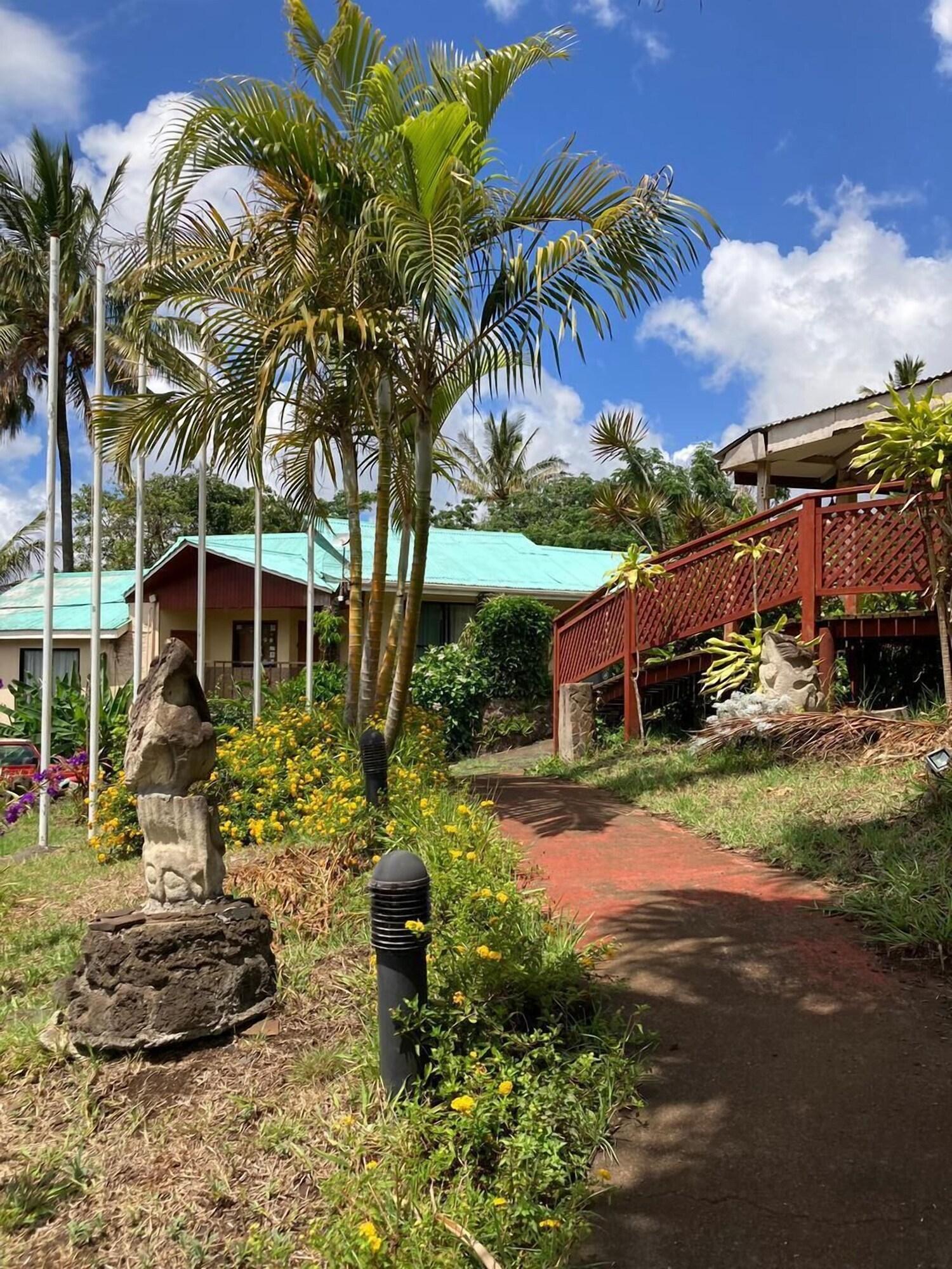 Exterior View Hare Rapa Nui by Chez Joseph