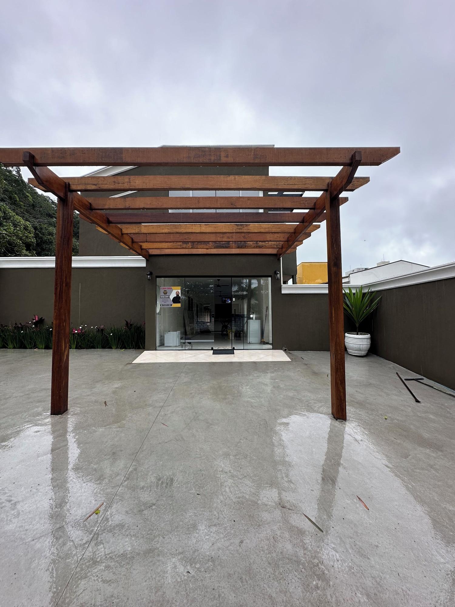 Vista Exterior Pousada Canto da Montanha Guarujá