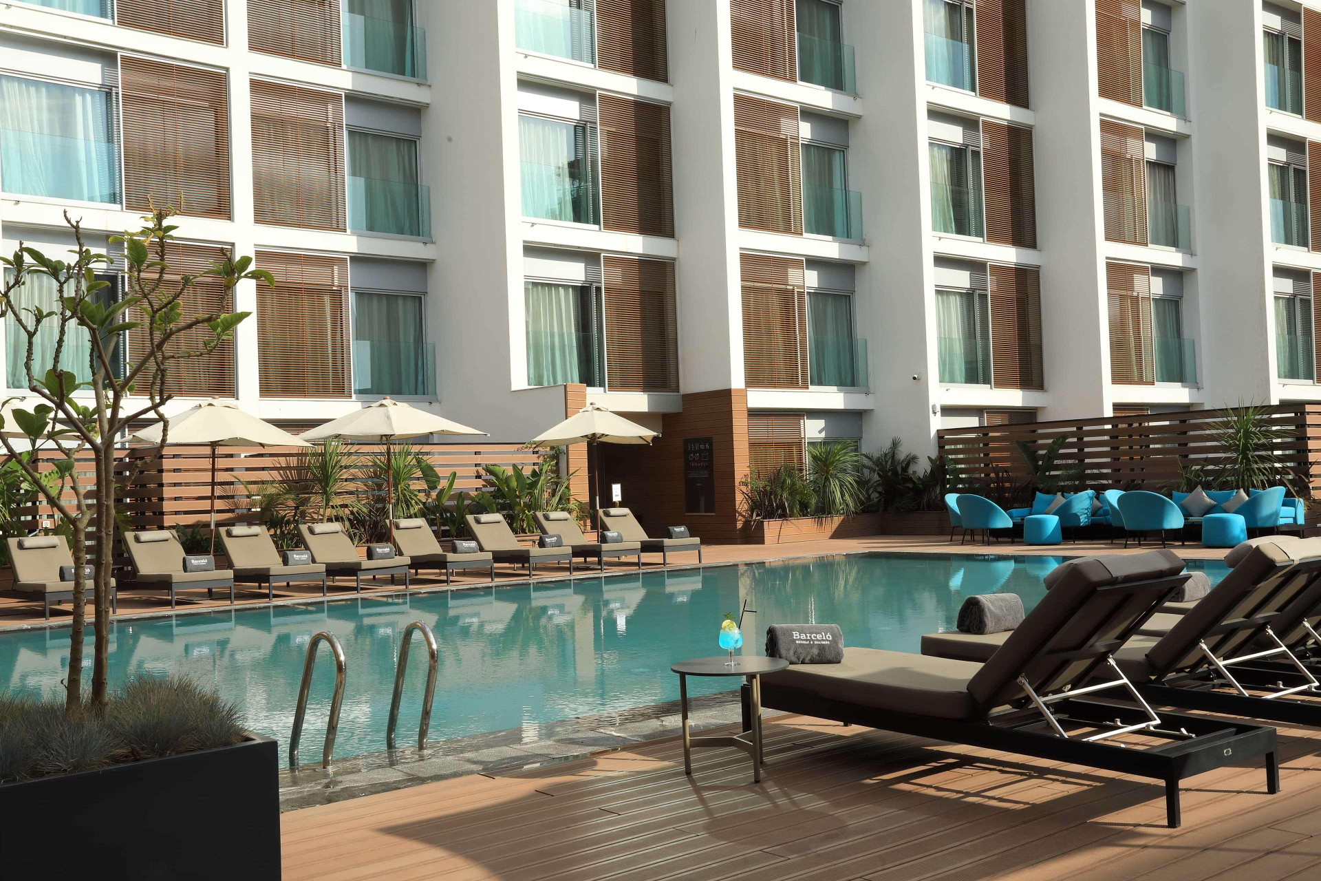 Vista Piscina Barcelo Anfa Casablanca