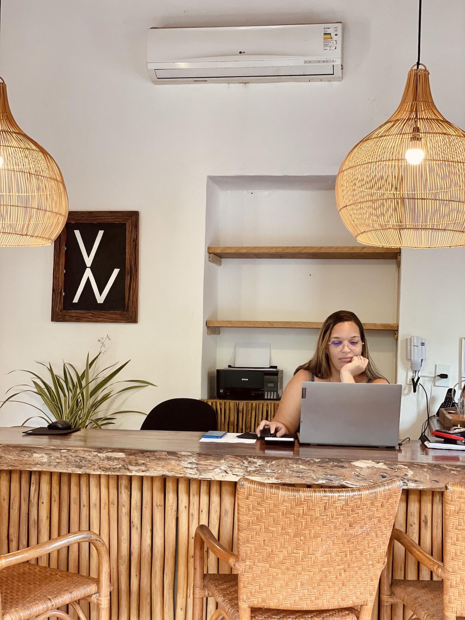 Vista Lobby Villa dos Nativos Boutique Hotel