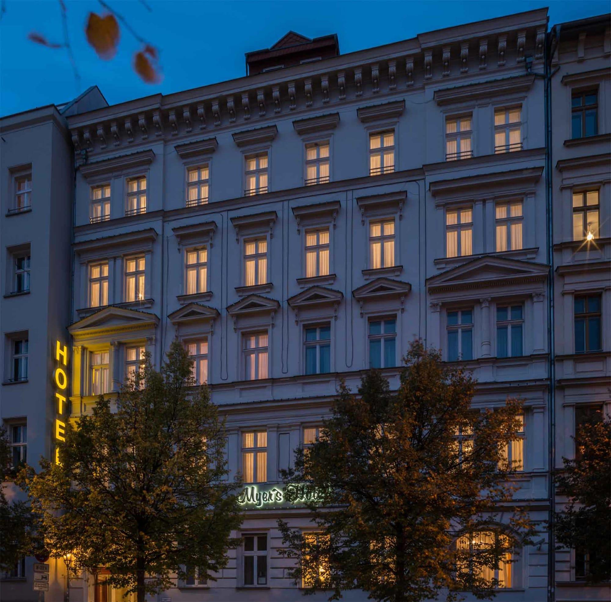 Vista Exterior Myer's Hotel Berlin