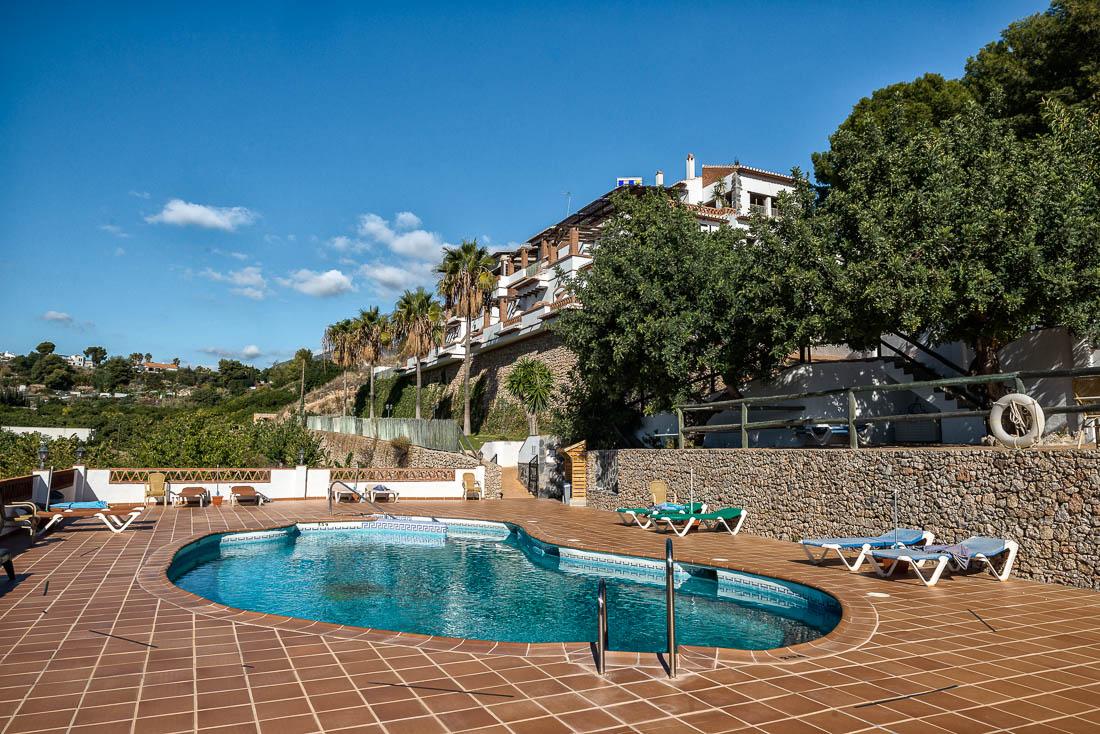 Vista Piscina Rural Almazara
