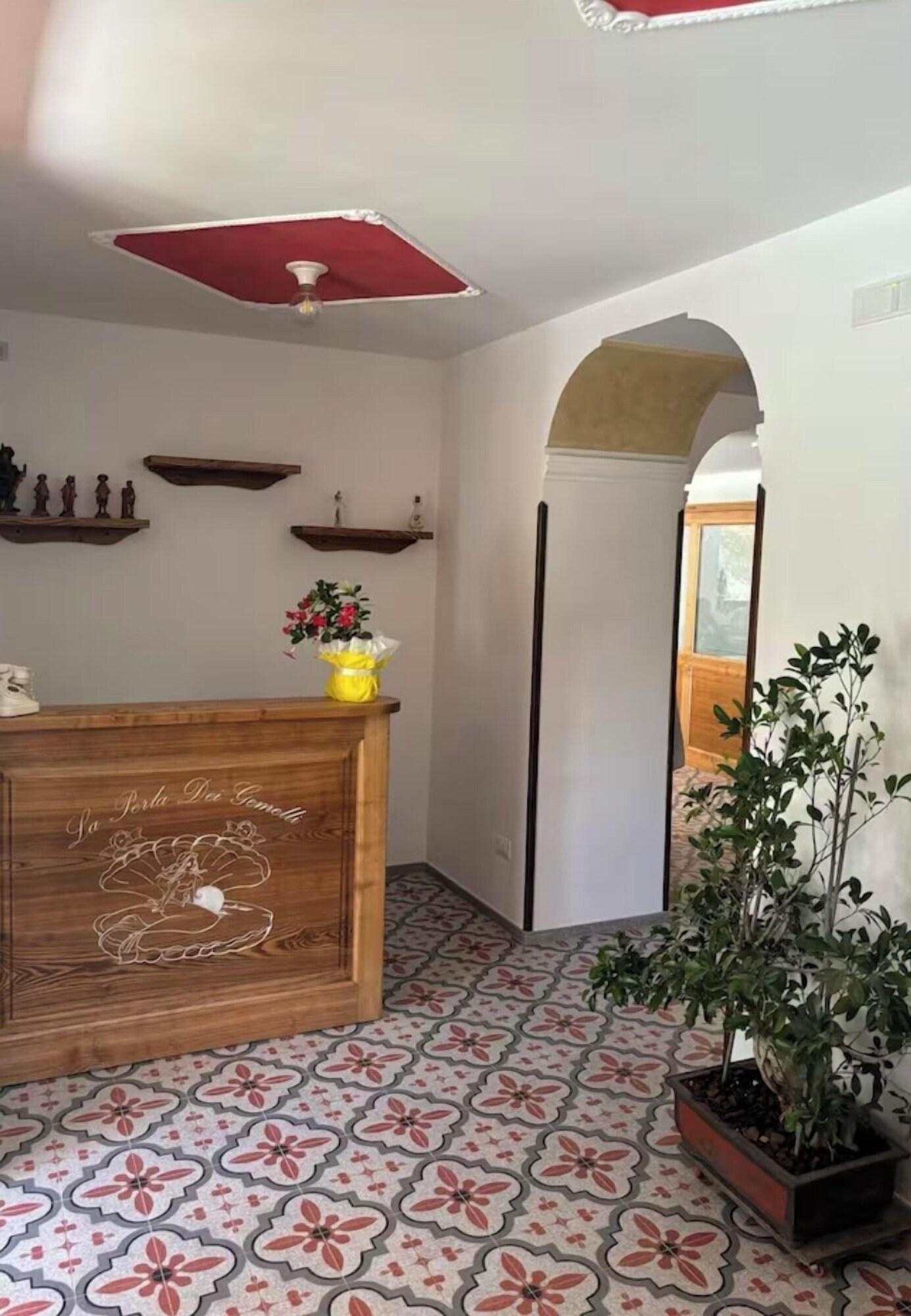 Vista Lobby La Perla dei Gemelli
