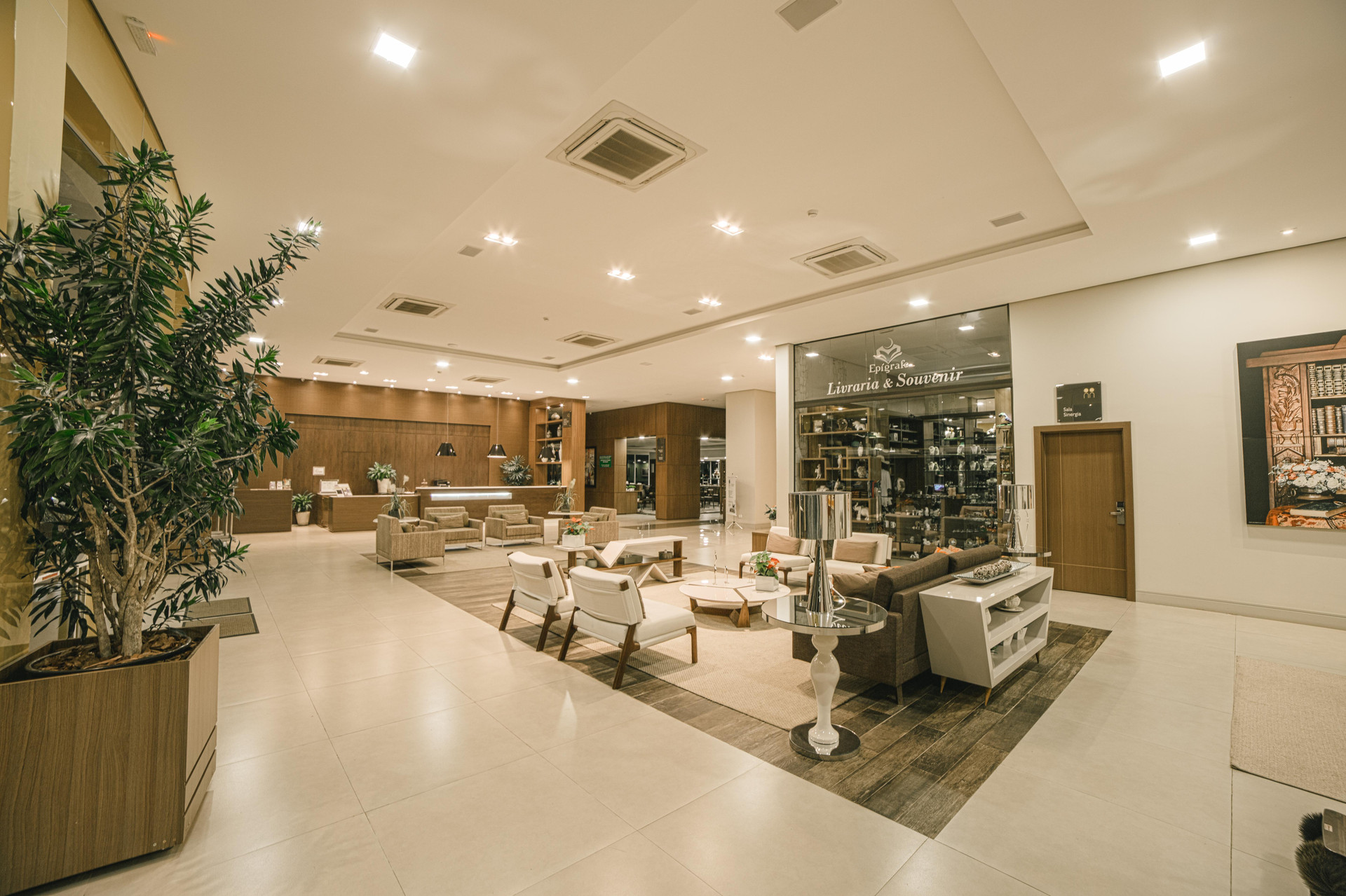 Vista Lobby Interludium Iguassu Convention Hotel