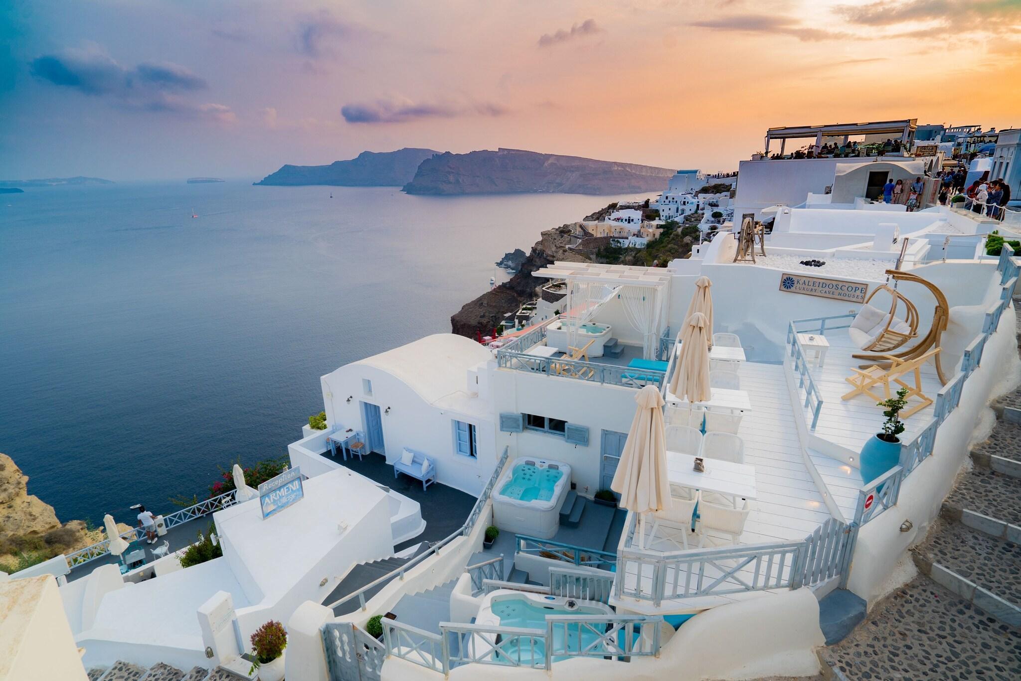 Vista Exterior Kaleidoscope Cave Houses Oia