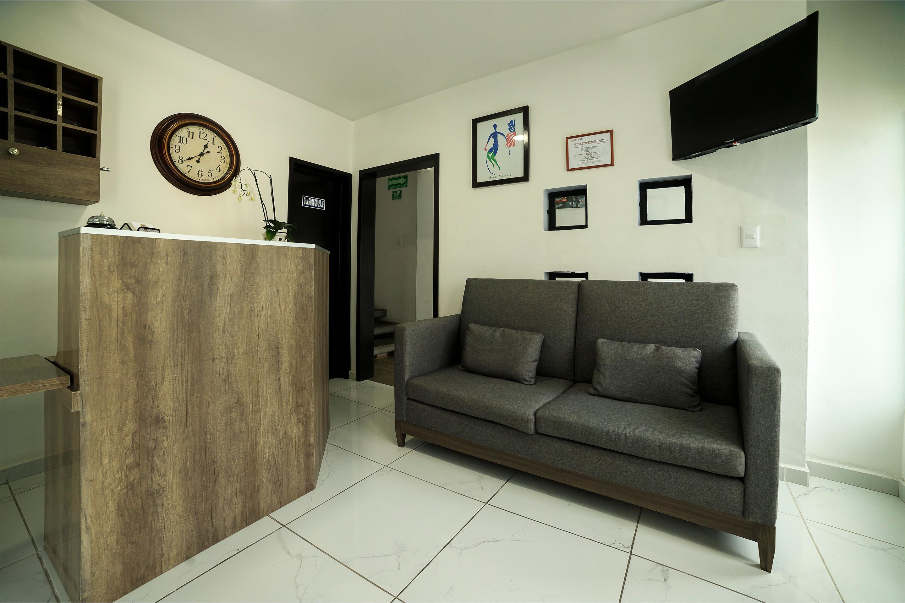 Vista Lobby Capital O Hotel Boutique Las Torres