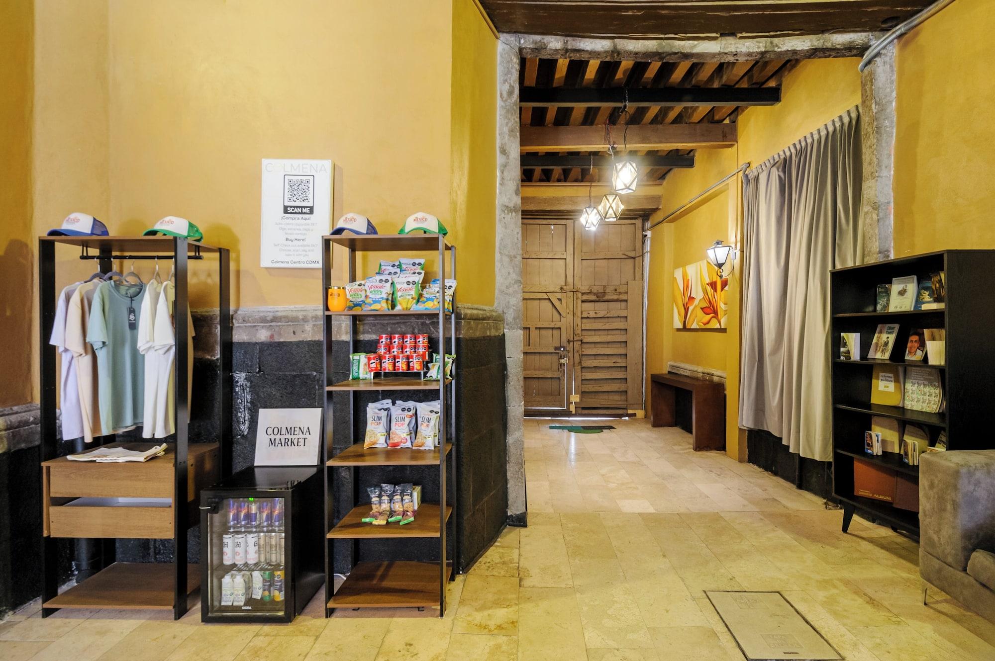 Vista Lobby Colmena Hotel CDMX Centro