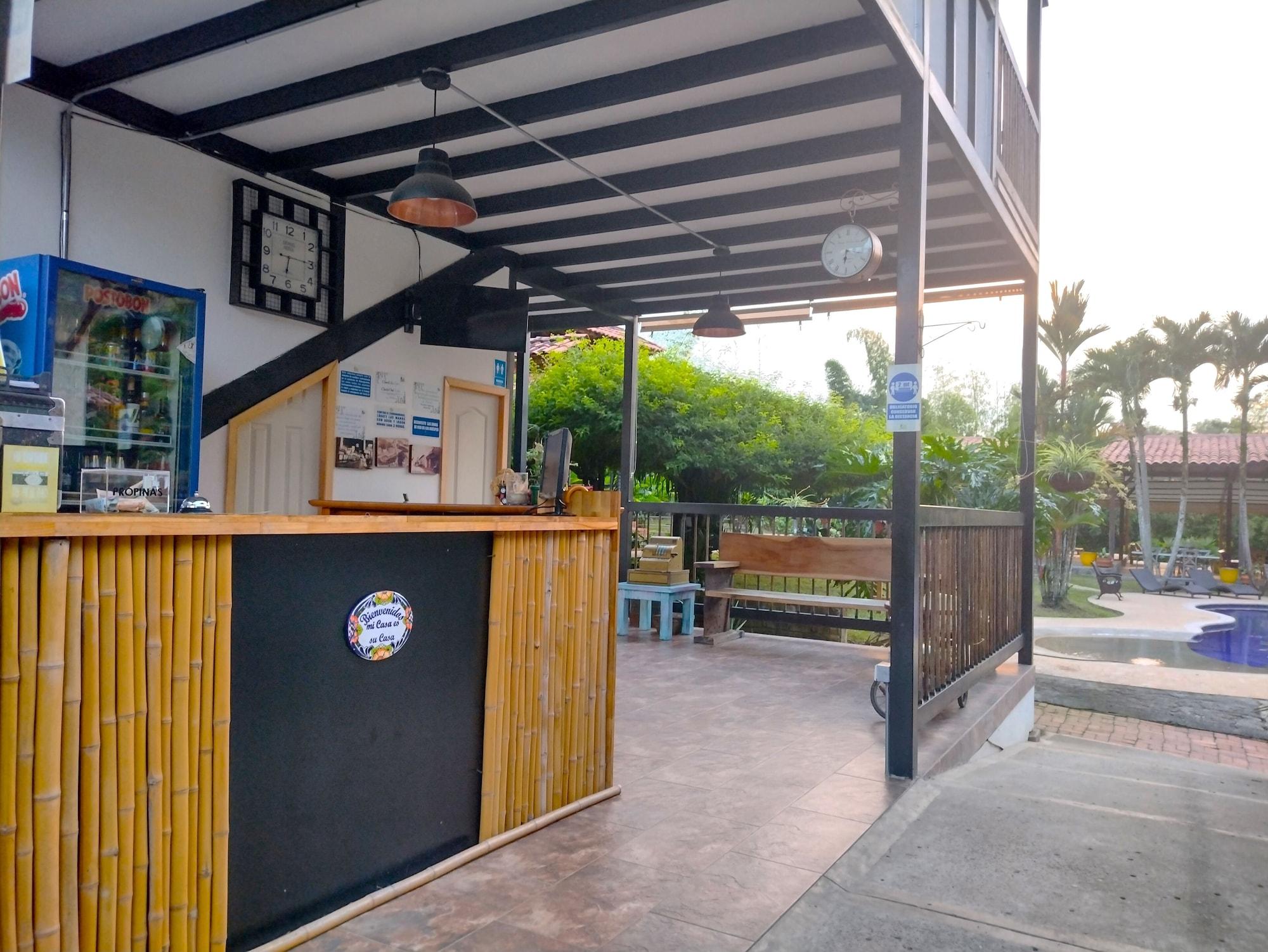 Vista Lobby Hotel Campestre Villa Juana