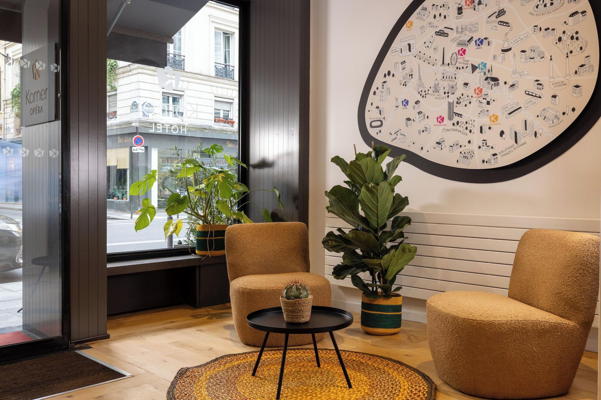 Vista Lobby Hôtel Korner Opéra