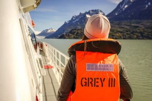 Actividad - Crucero en barco al Glaciar Grey - Tour de un día entero