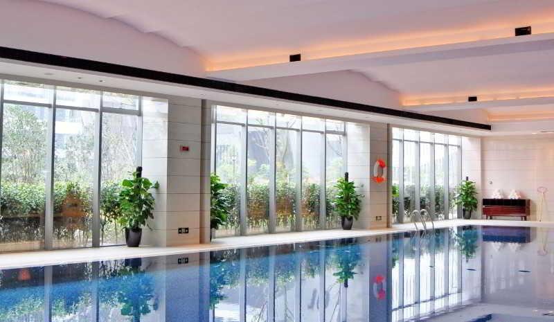 Vista Piscina Pan Pacific Serviced Suites Ningbo