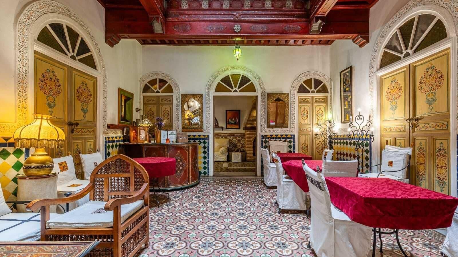 Vista Lobby Riad Maison Arabo-Andalouse